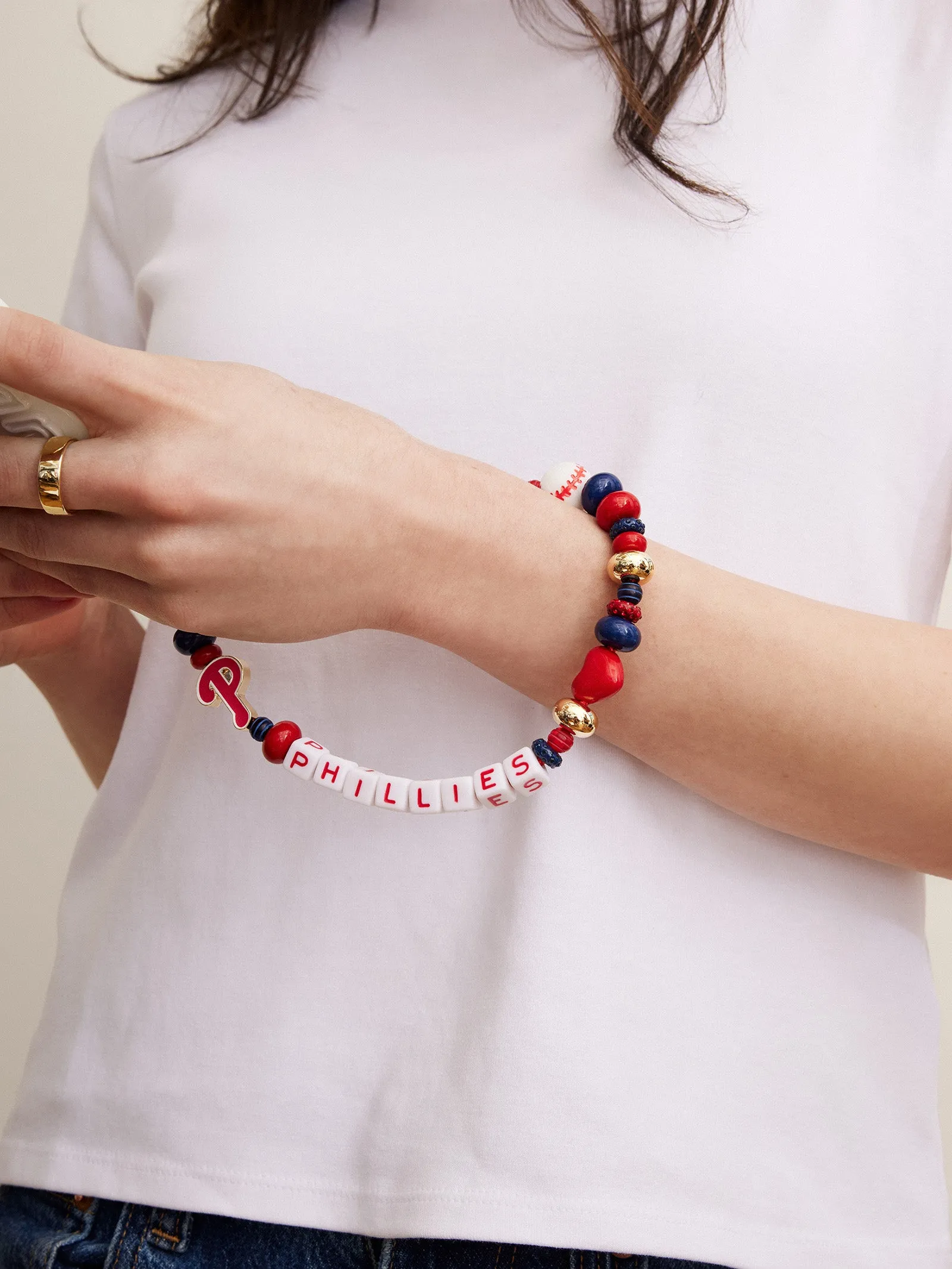 MLB Phone Charm - Philadelphia Phillies sold by BaubleBar product image thumbnail 2