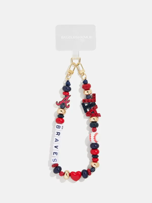 MLB Phone Charm - Atlanta Braves made by BaubleBar