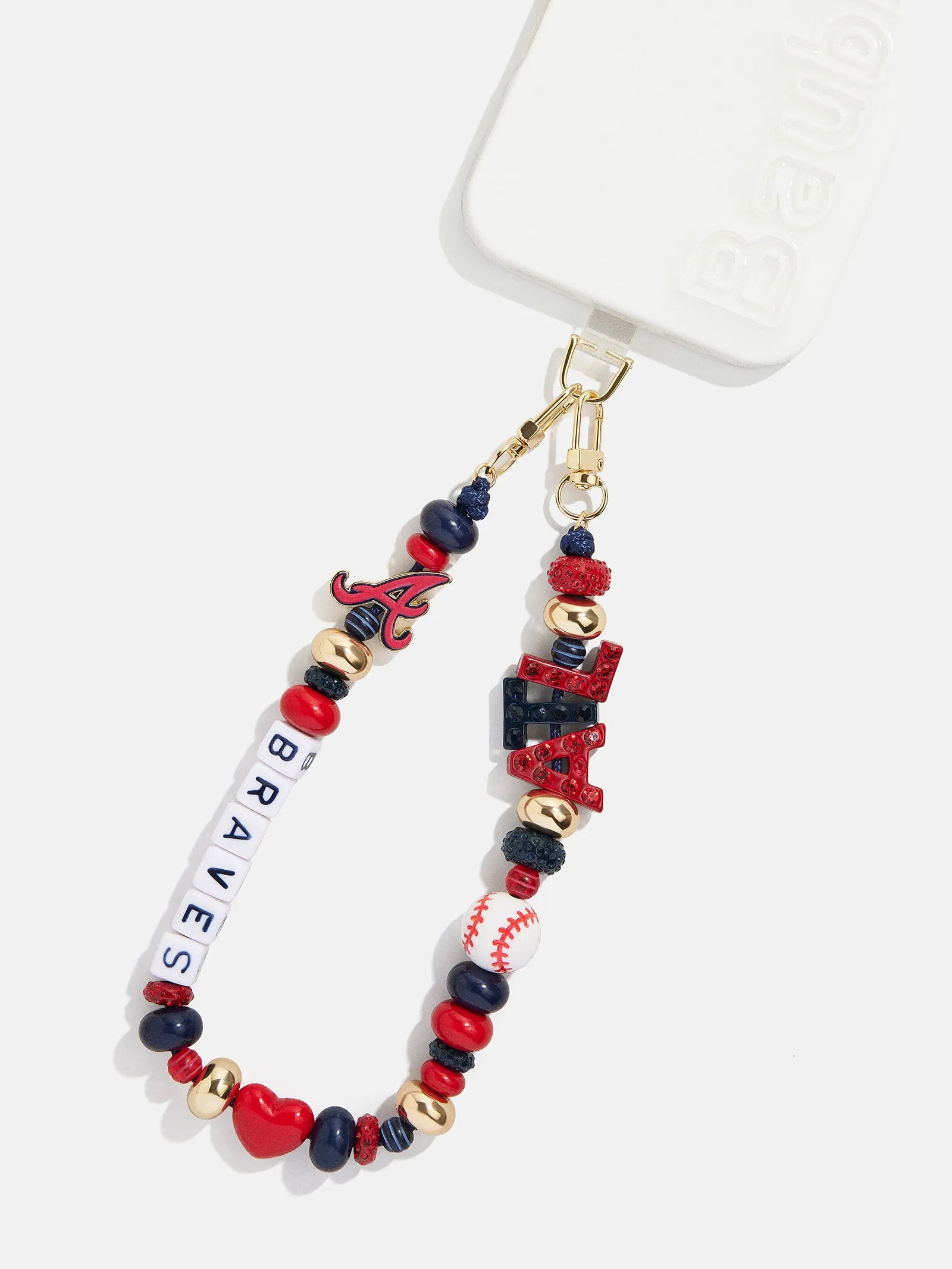 MLB Phone Charm - Atlanta Braves sold by BaubleBar product image thumbnail 3