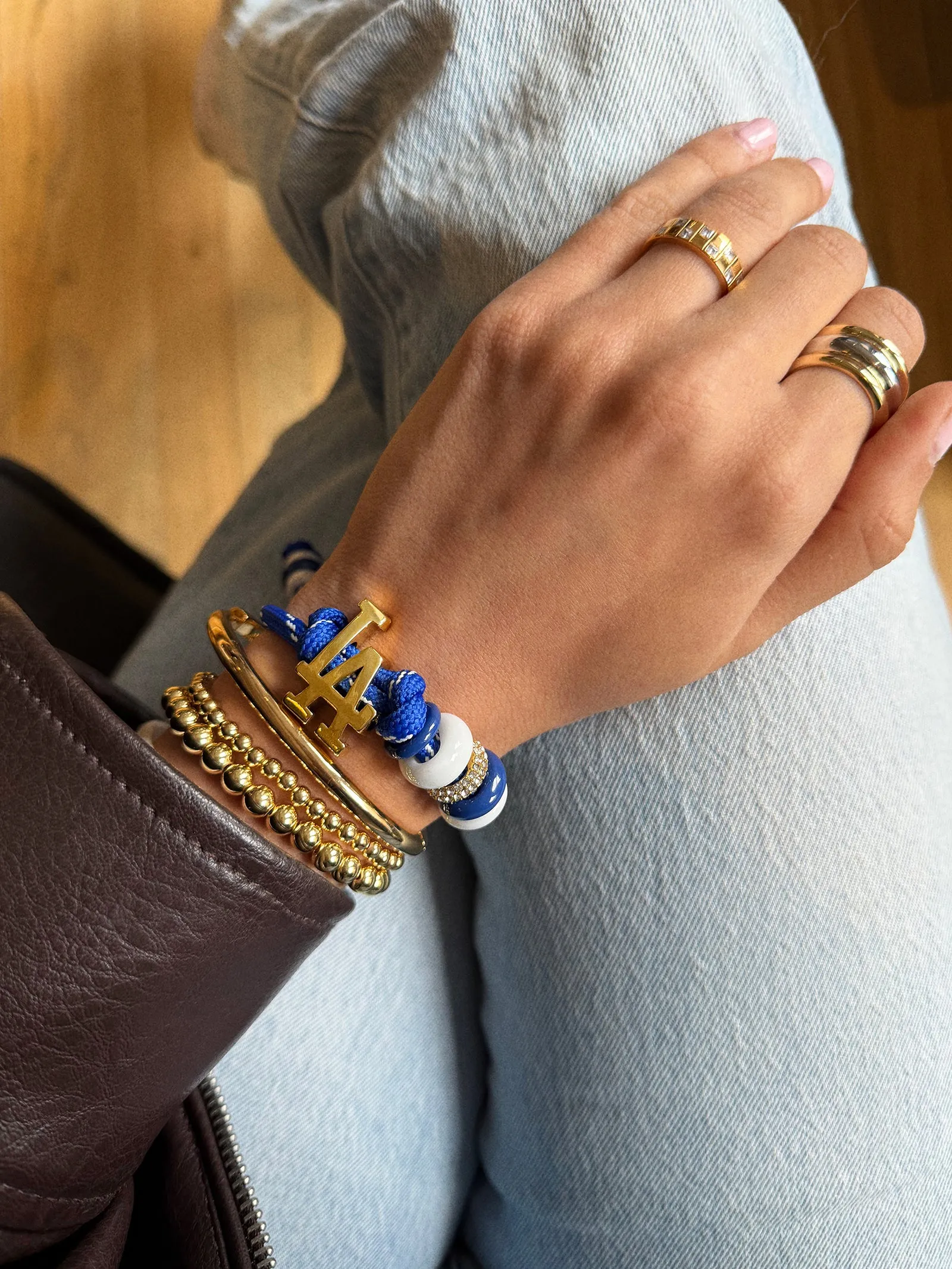 MLB Knotty Bracelet - Los Angeles Dodgers sold by BaubleBar product image thumbnail 2