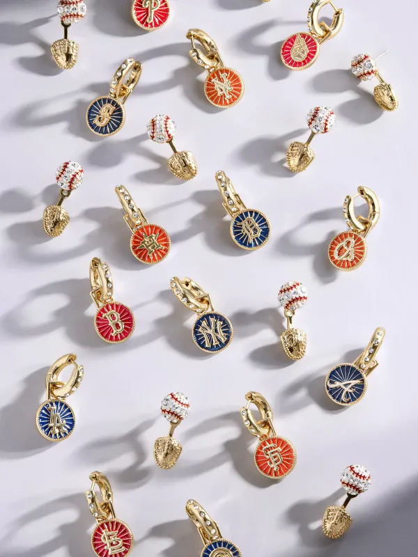 MLB Hoop Earring Set - New York Yankees sold by BaubleBar