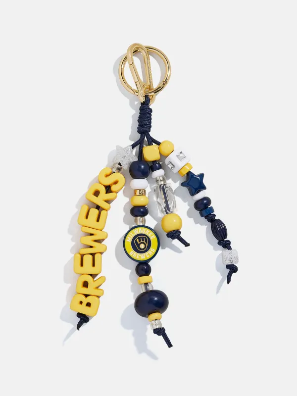 MLB Beaded Bag Charm - Milwaukee Brewers made by BaubleBar