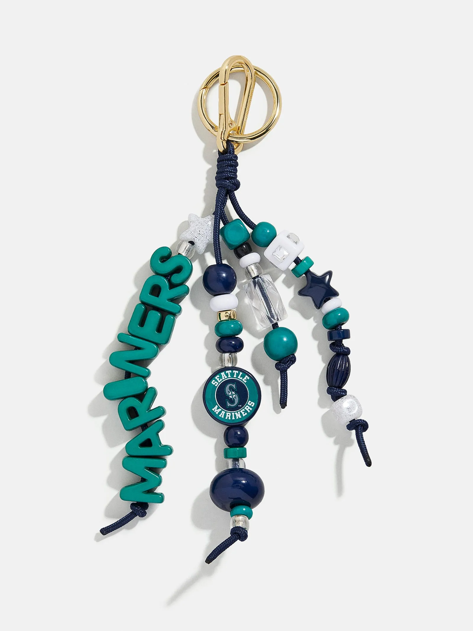 MLB Beaded Bag Charm - Seattle Mariners sold by BaubleBar