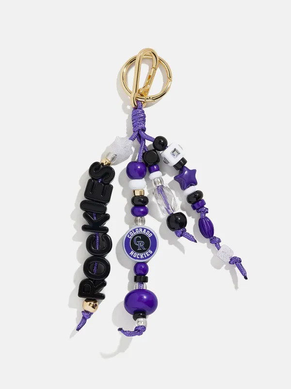 MLB Beaded Bag Charm - Colorado Rockies made by BaubleBar