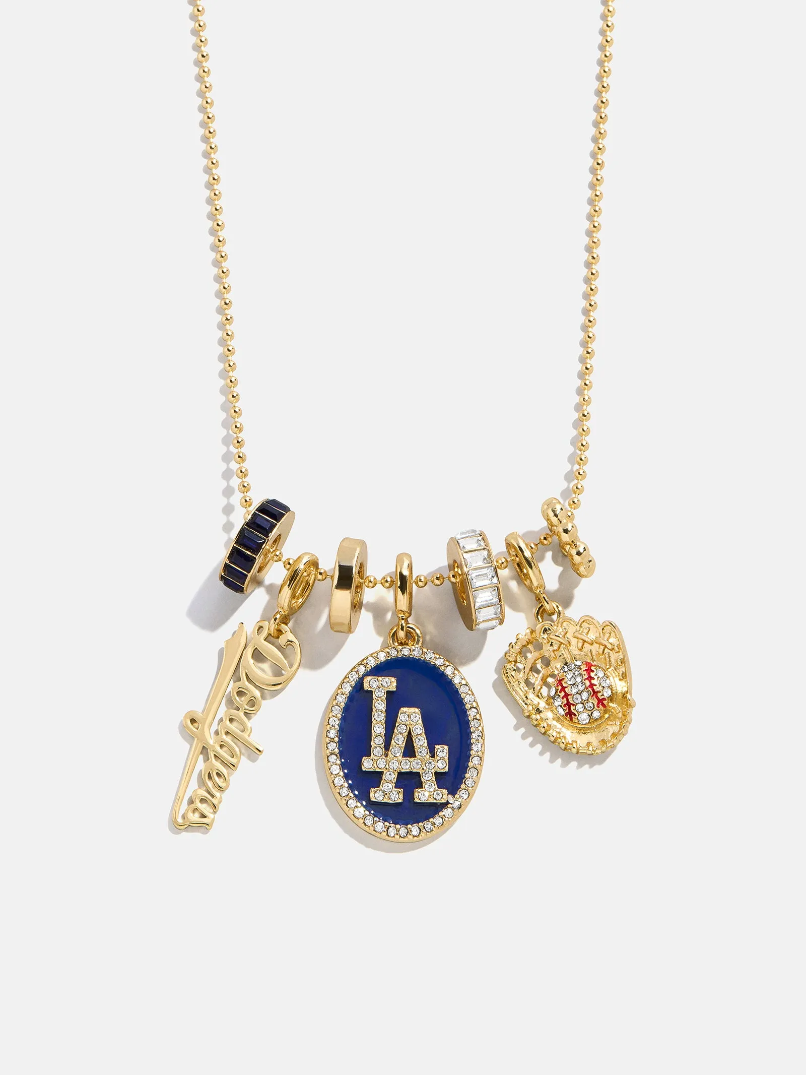 MLB Charm Necklace - Los Angeles Dodgers sold by BaubleBar