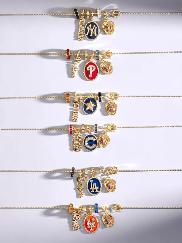 MLB Charm Necklace - New York Yankees sold by BaubleBar