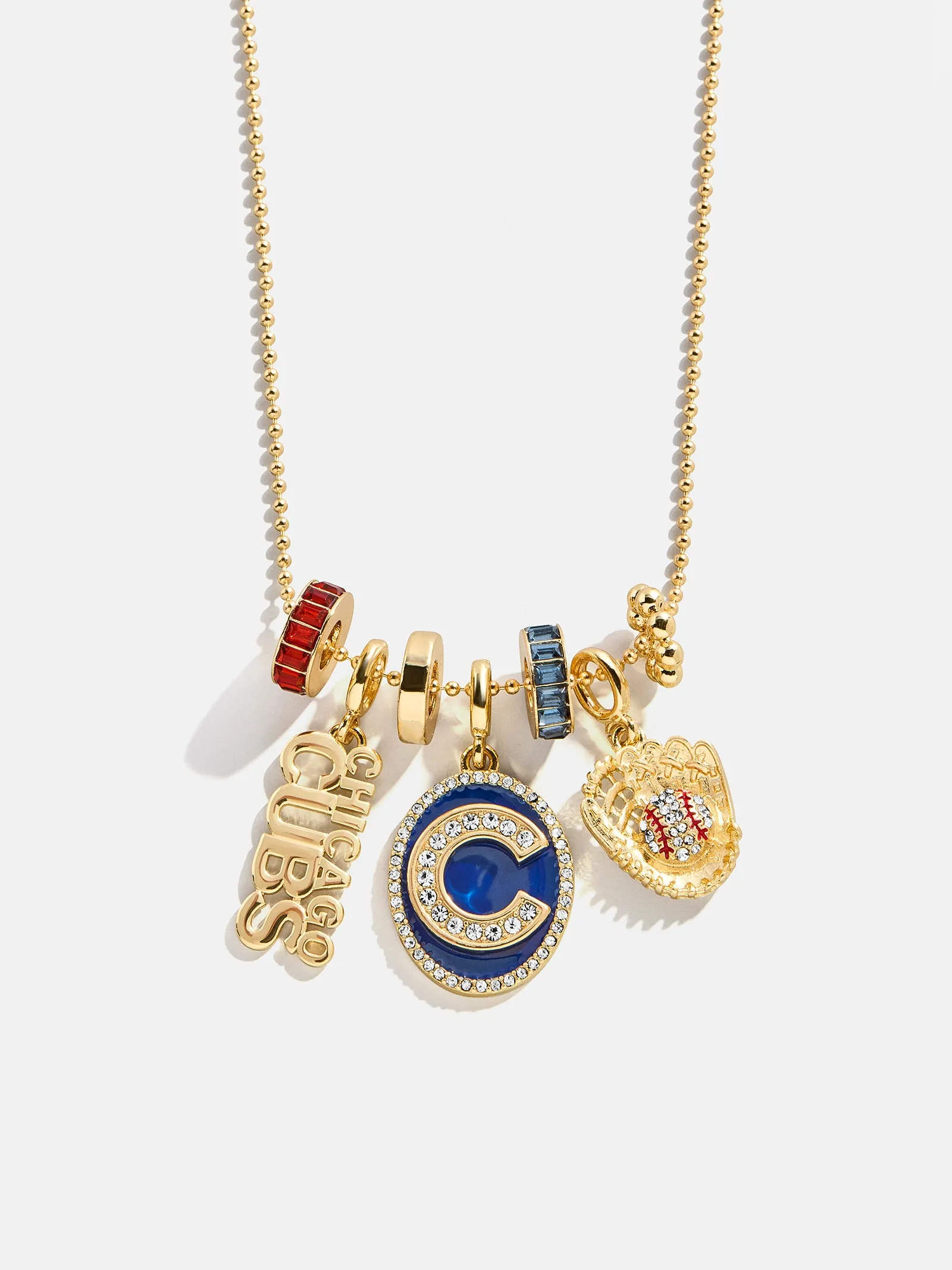 MLB Charm Necklace - Chicago Cubs sold by BaubleBar