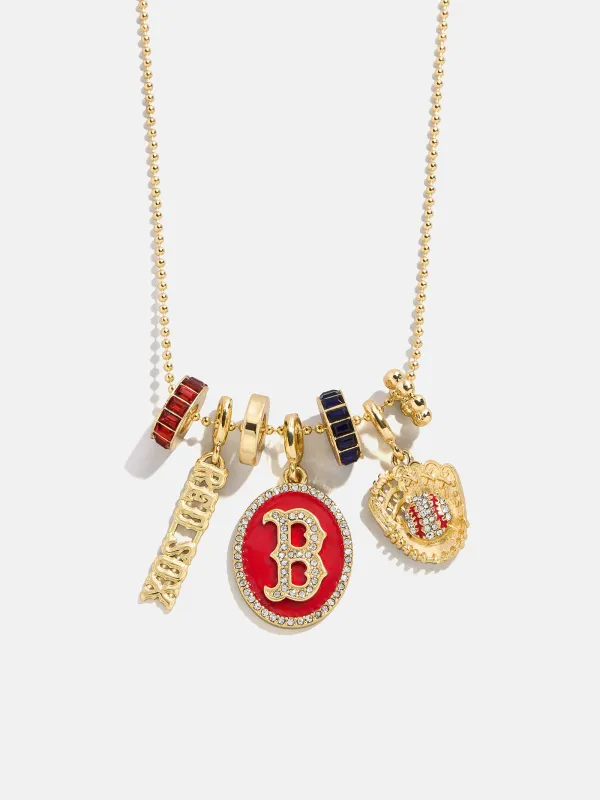 MLB Charm Necklace - Boston Red Sox made by BaubleBar