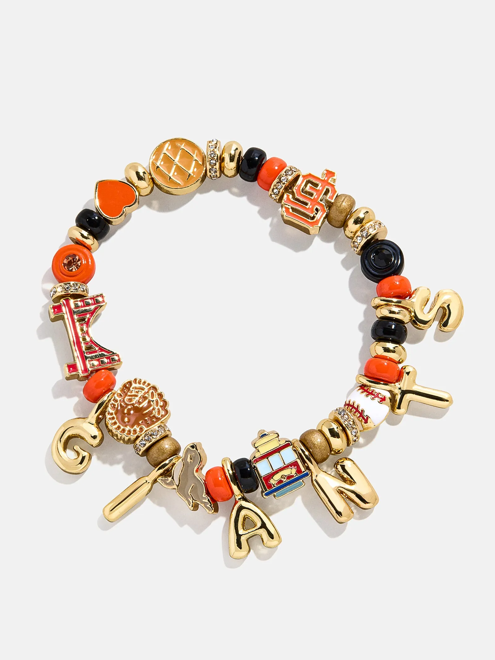 MLB Motif Beaded Bracelet - San Francisco Giants sold by BaubleBar