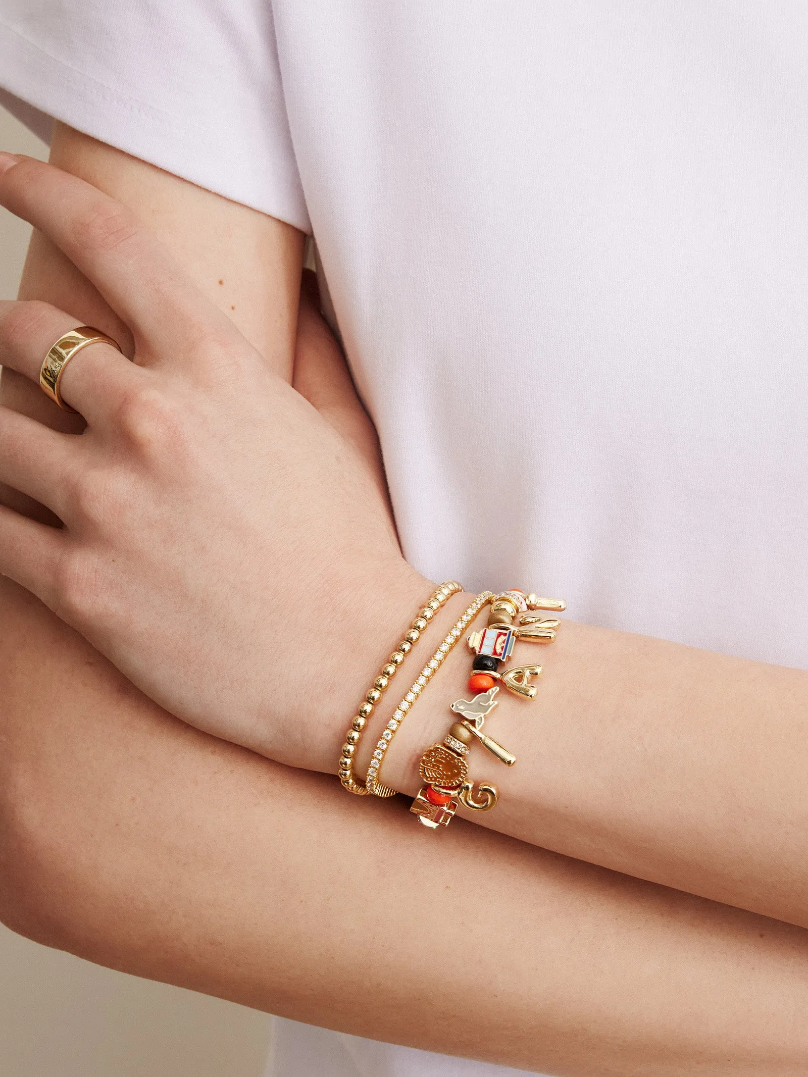 MLB Motif Beaded Bracelet - San Francisco Giants sold by BaubleBar product image thumbnail 2