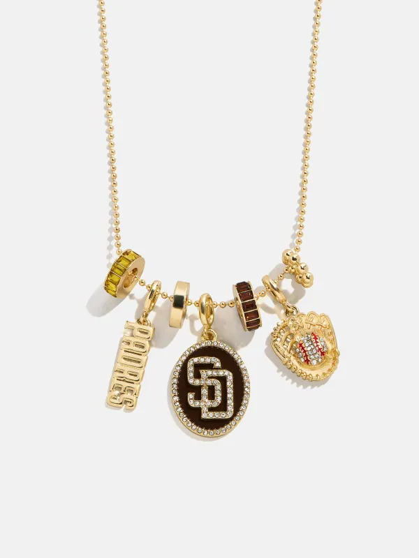 MLB Charm Necklace - San Diego Padres sold by BaubleBar