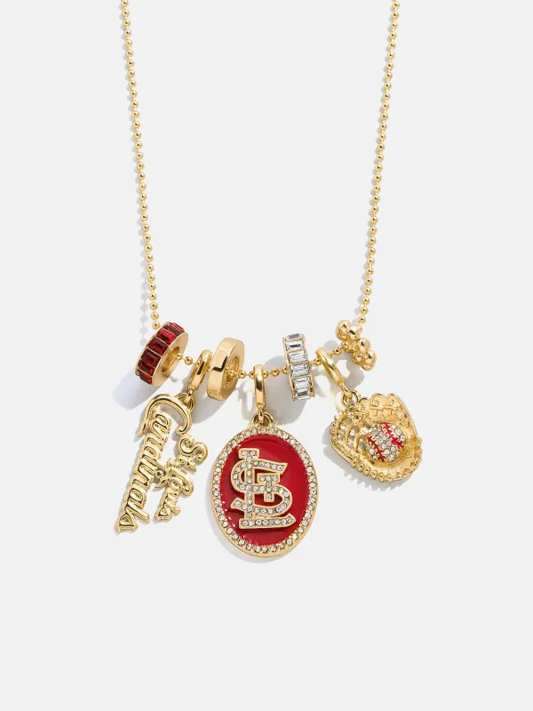 MLB Charm Necklace - St. Louis Cardinals sold by BaubleBar