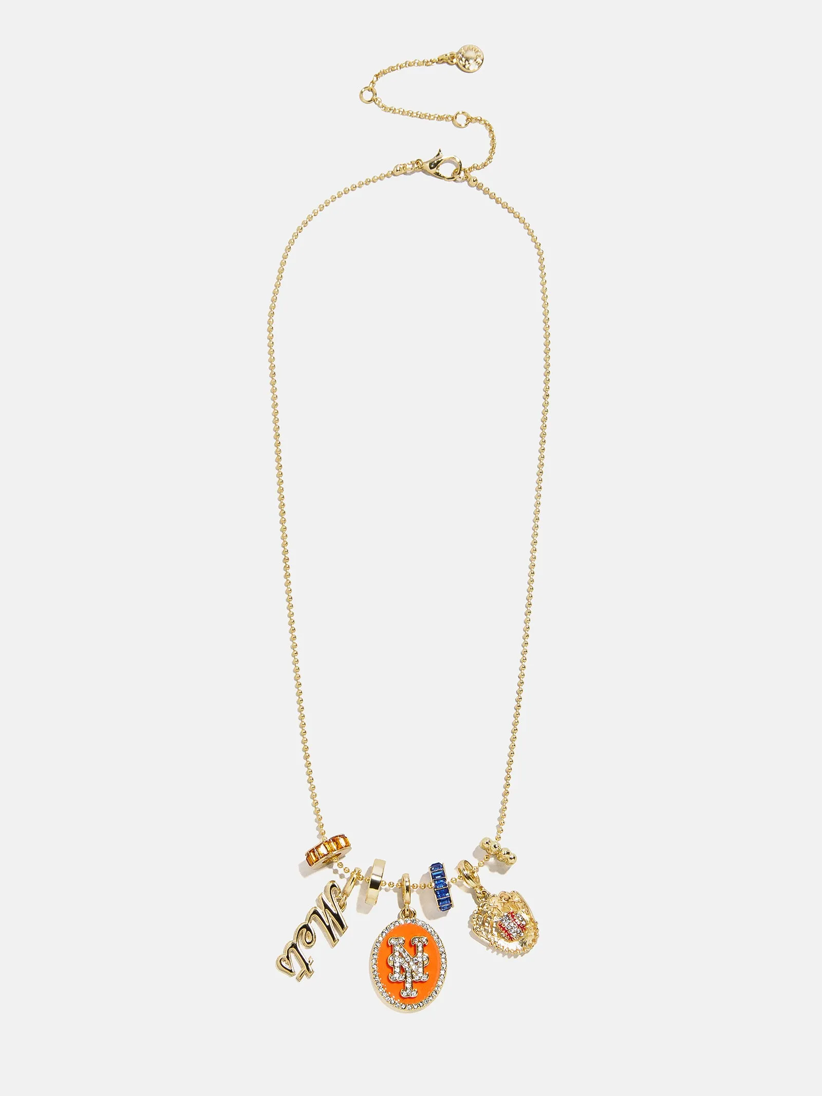 MLB Charm Necklace - New York Mets sold by BaubleBar product image thumbnail 3