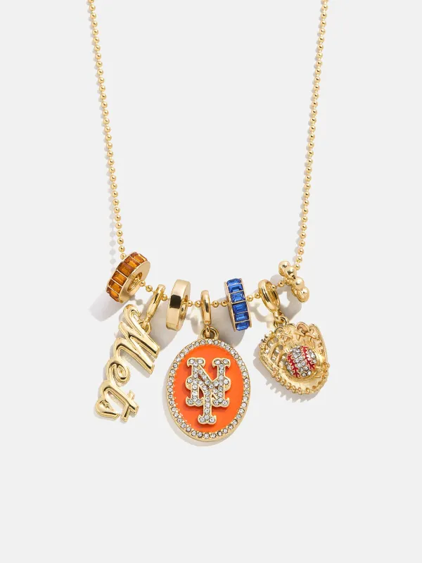 MLB Charm Necklace - New York Mets sold by BaubleBar