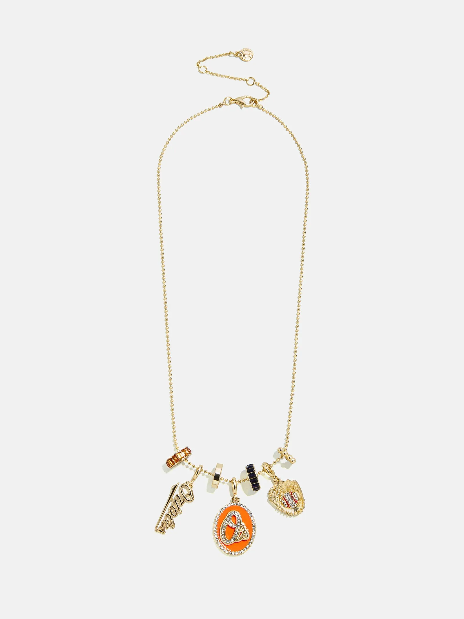 MLB Charm Necklace - Baltimore Orioles sold by BaubleBar product image thumbnail 3