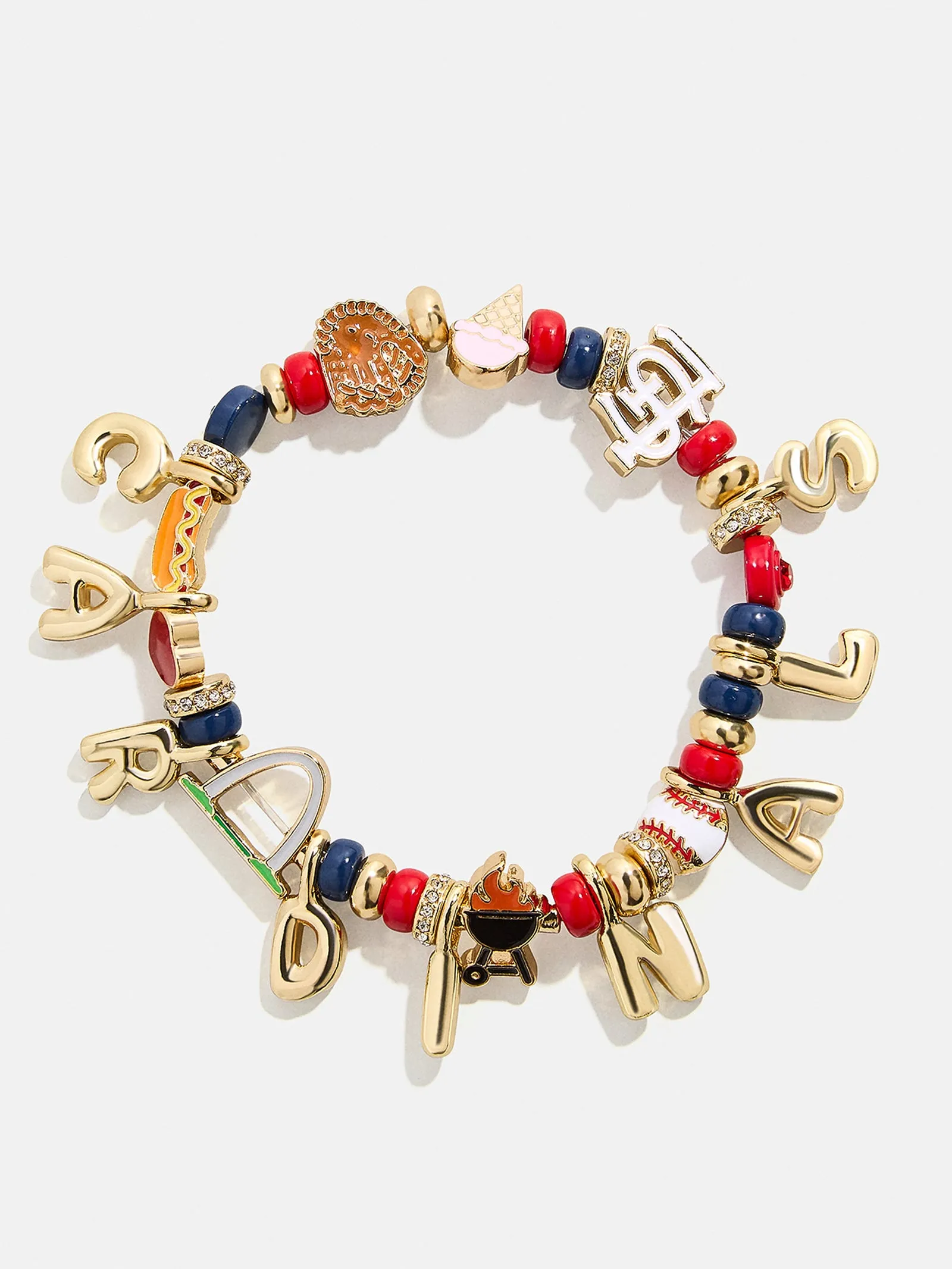 MLB Motif Beaded Bracelet - St. Louis Cardinals sold by BaubleBar