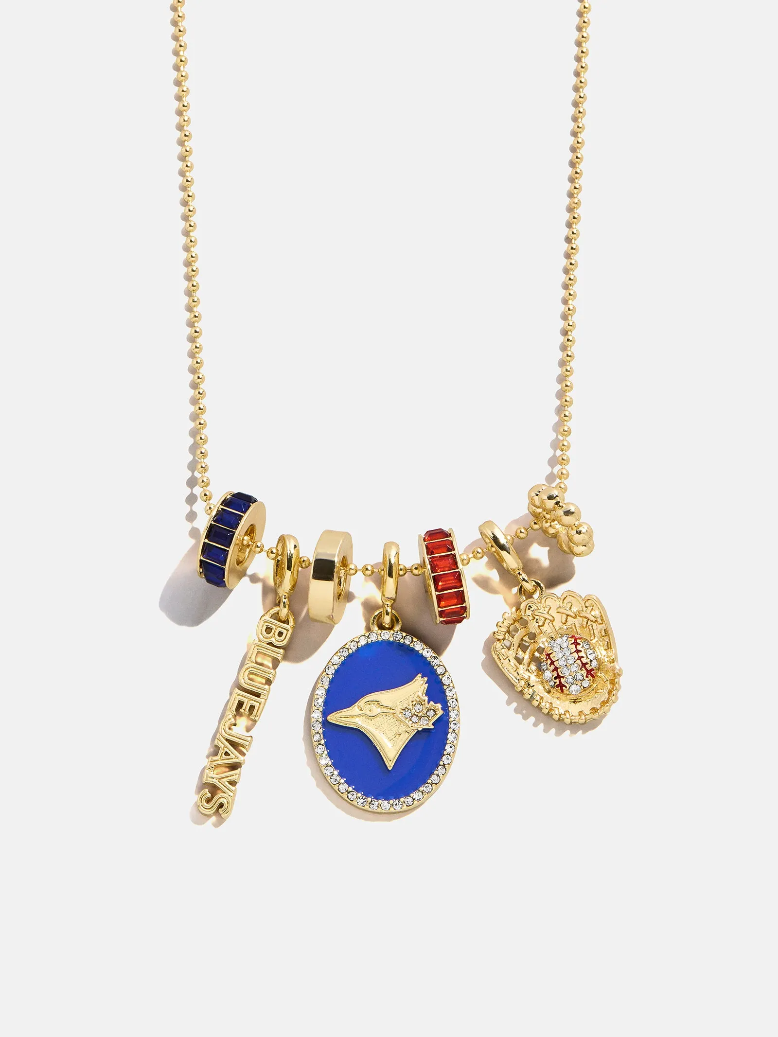MLB Charm Necklace - Toronto Blue Jays sold by BaubleBar
