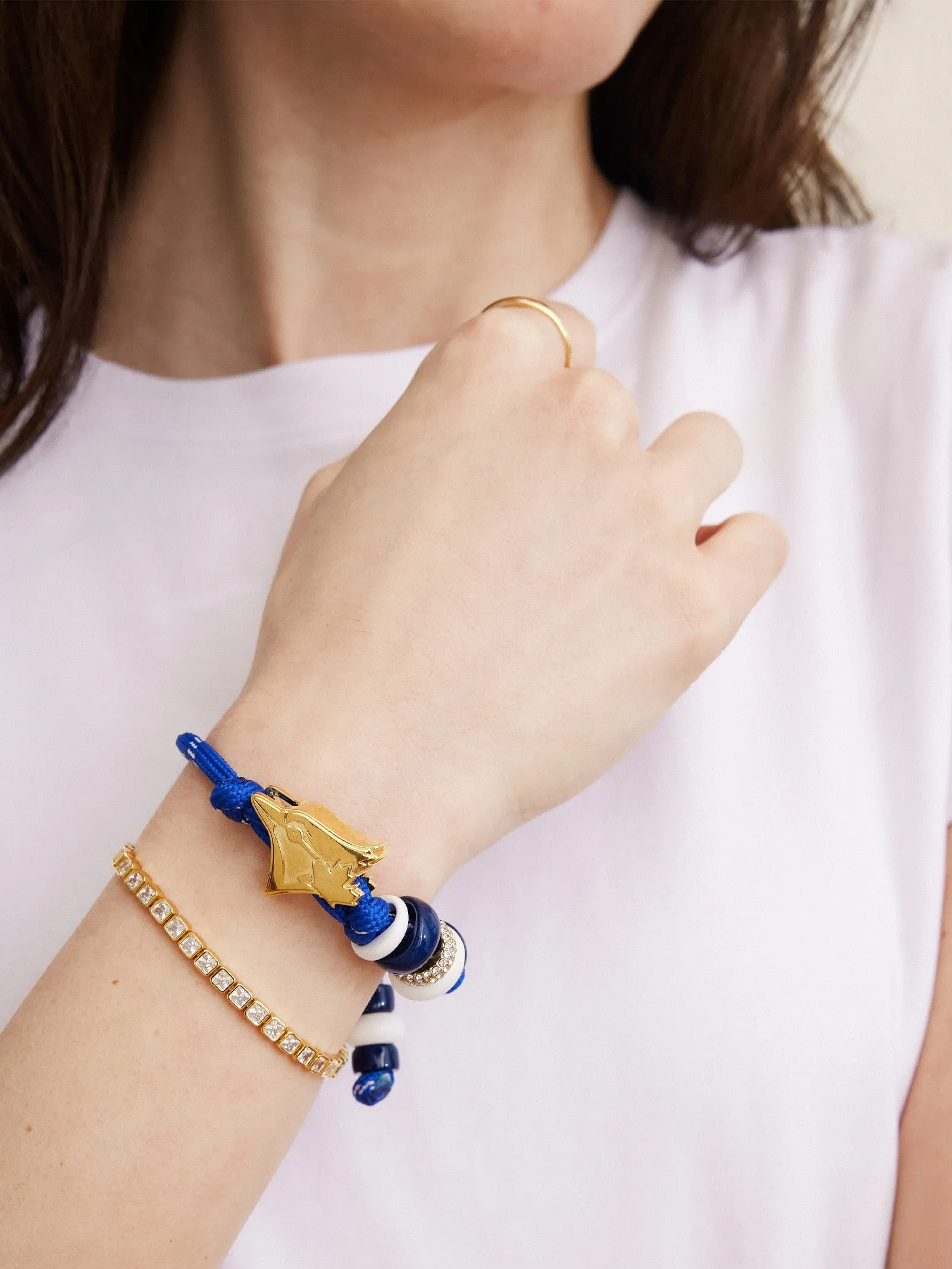 MLB Knotty Bracelet - Toronto Blue Jays sold by BaubleBar product image thumbnail 2