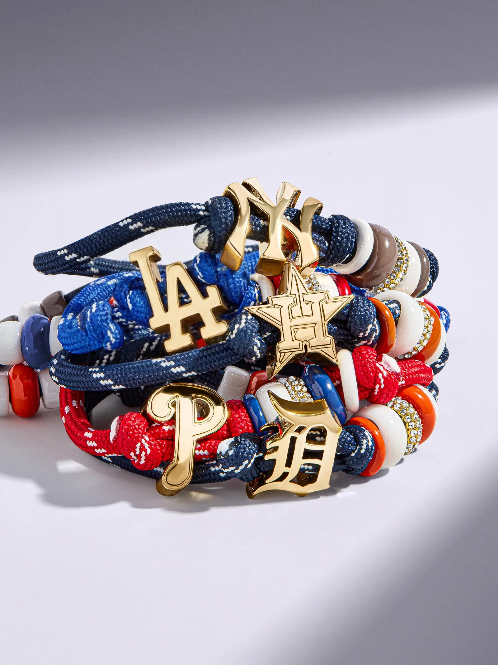 MLB Knotty Bracelet - New York Yankees sold by BaubleBar