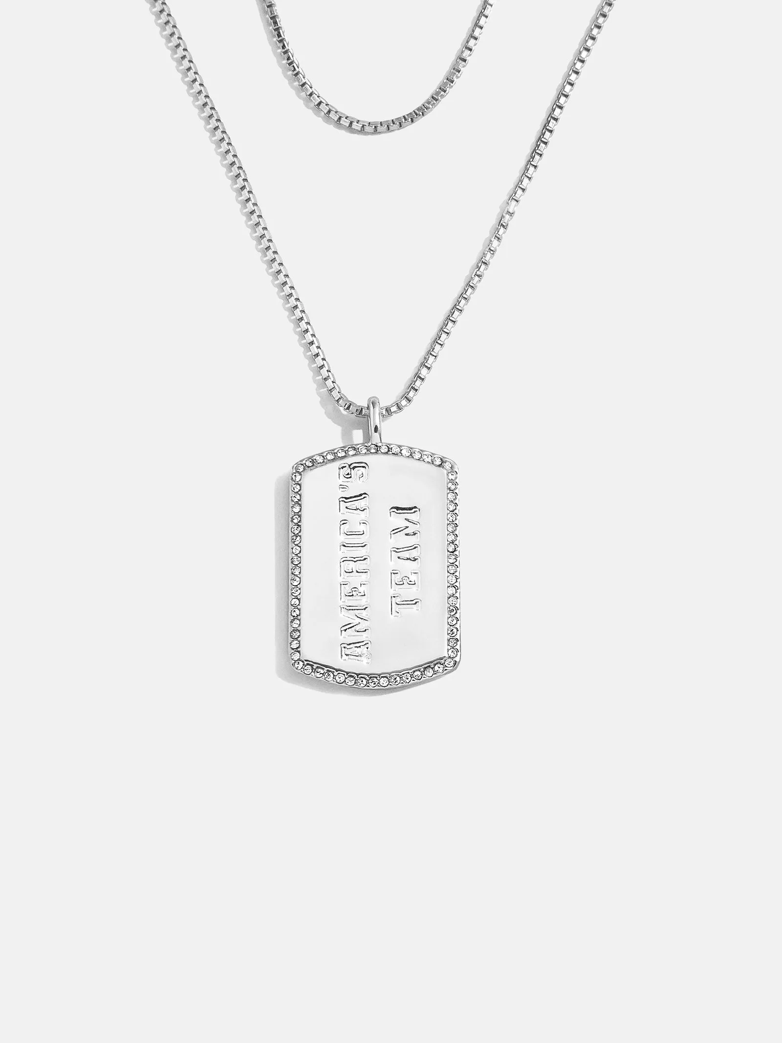 WEAR By Erin Andrews X BaubleBar Dallas Cowboys Layered Necklace - Dallas Cowboys sold by BaubleBar product image thumbnail 2