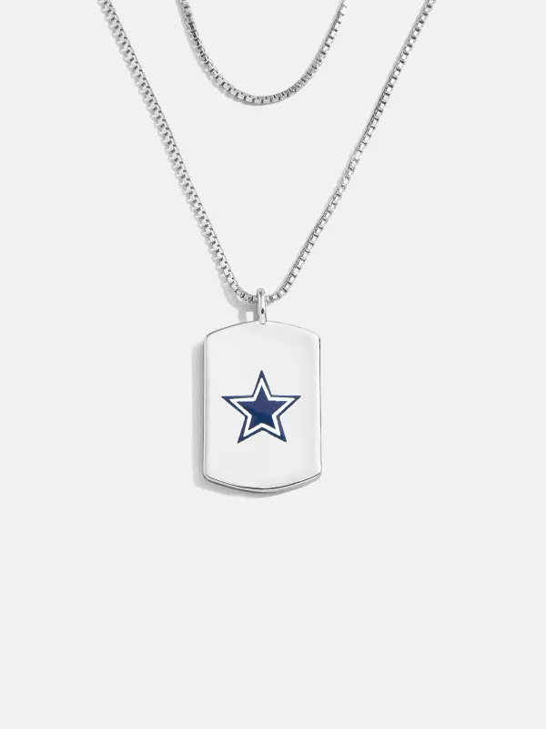 WEAR By Erin Andrews X BaubleBar Dallas Cowboys Layered Necklace - Dallas Cowboys sold by BaubleBar