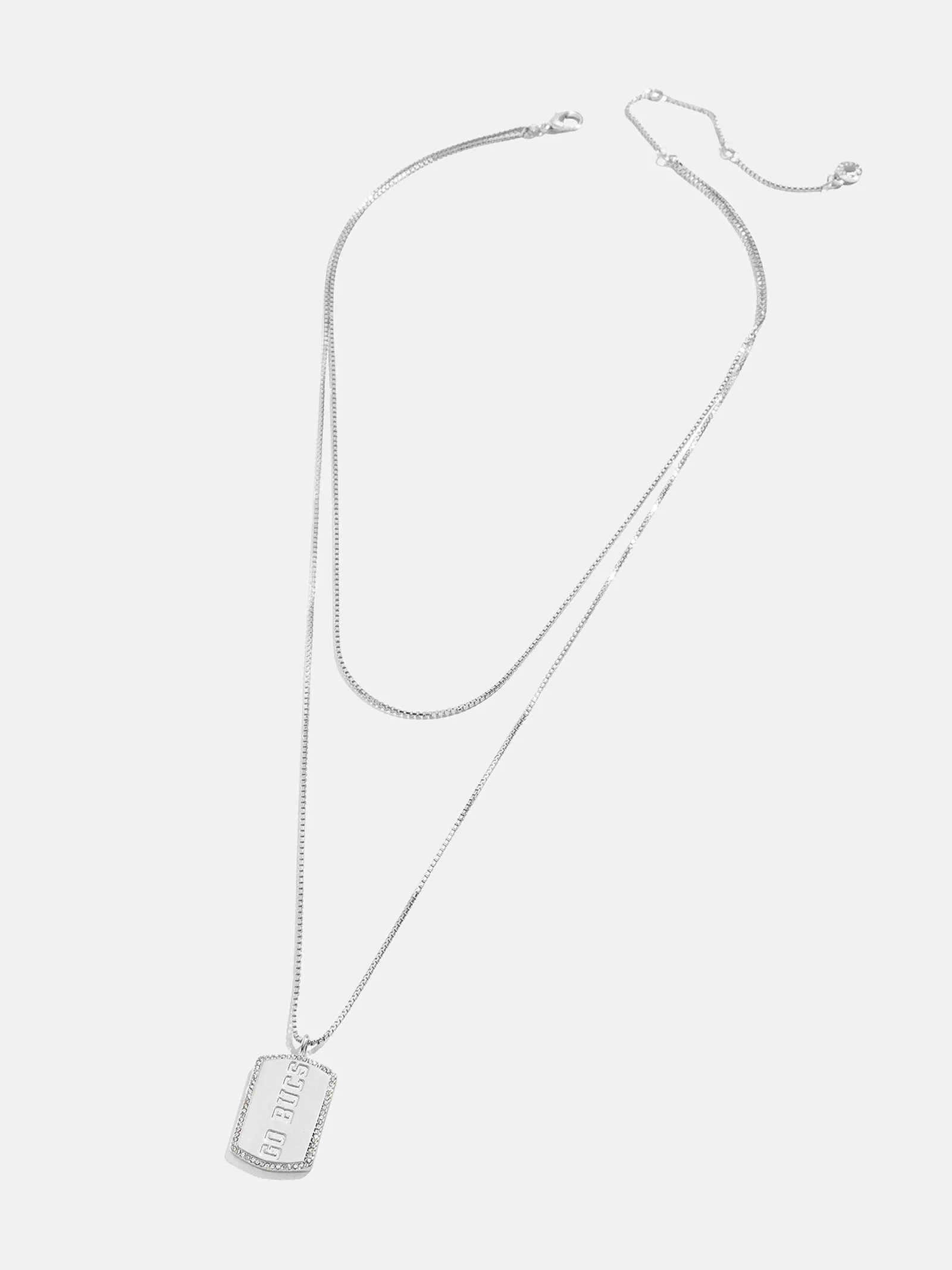 WEAR By Erin Andrews X BaubleBar Tampa Bay Buccaneers Layered Necklace - Tampa Bay Buccaneers sold by BaubleBar product image thumbnail 3