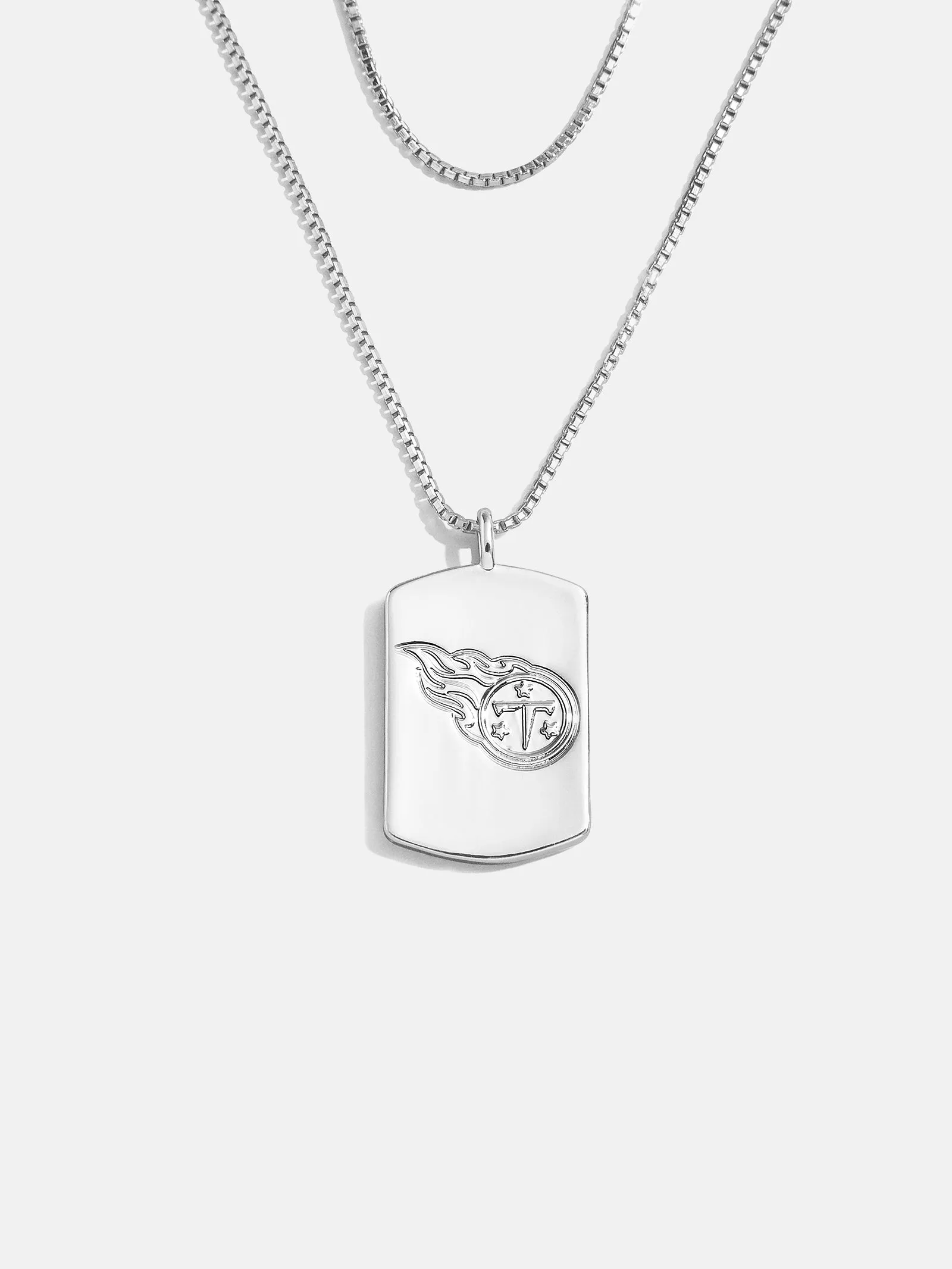 WEAR By Erin Andrews X BaubleBar Tennessee Titans Layered Necklace - Tennessee Titans sold by BaubleBar