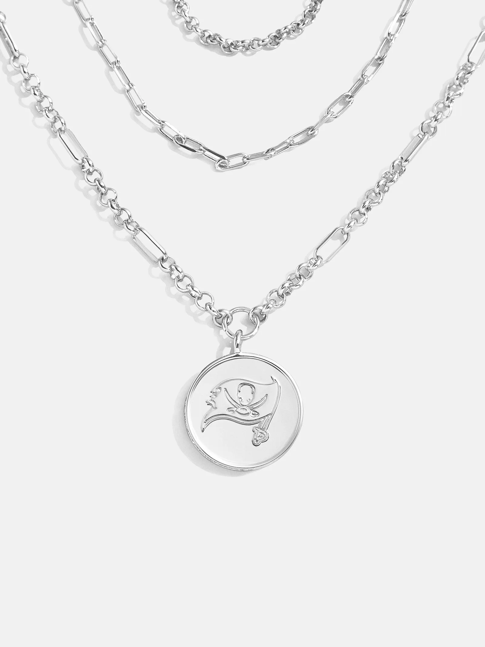 WEAR By Erin Andrews X BaubleBar Tampa Bay Buccaneers Necklace Set - Tampa Bay Buccaneers sold by BaubleBar