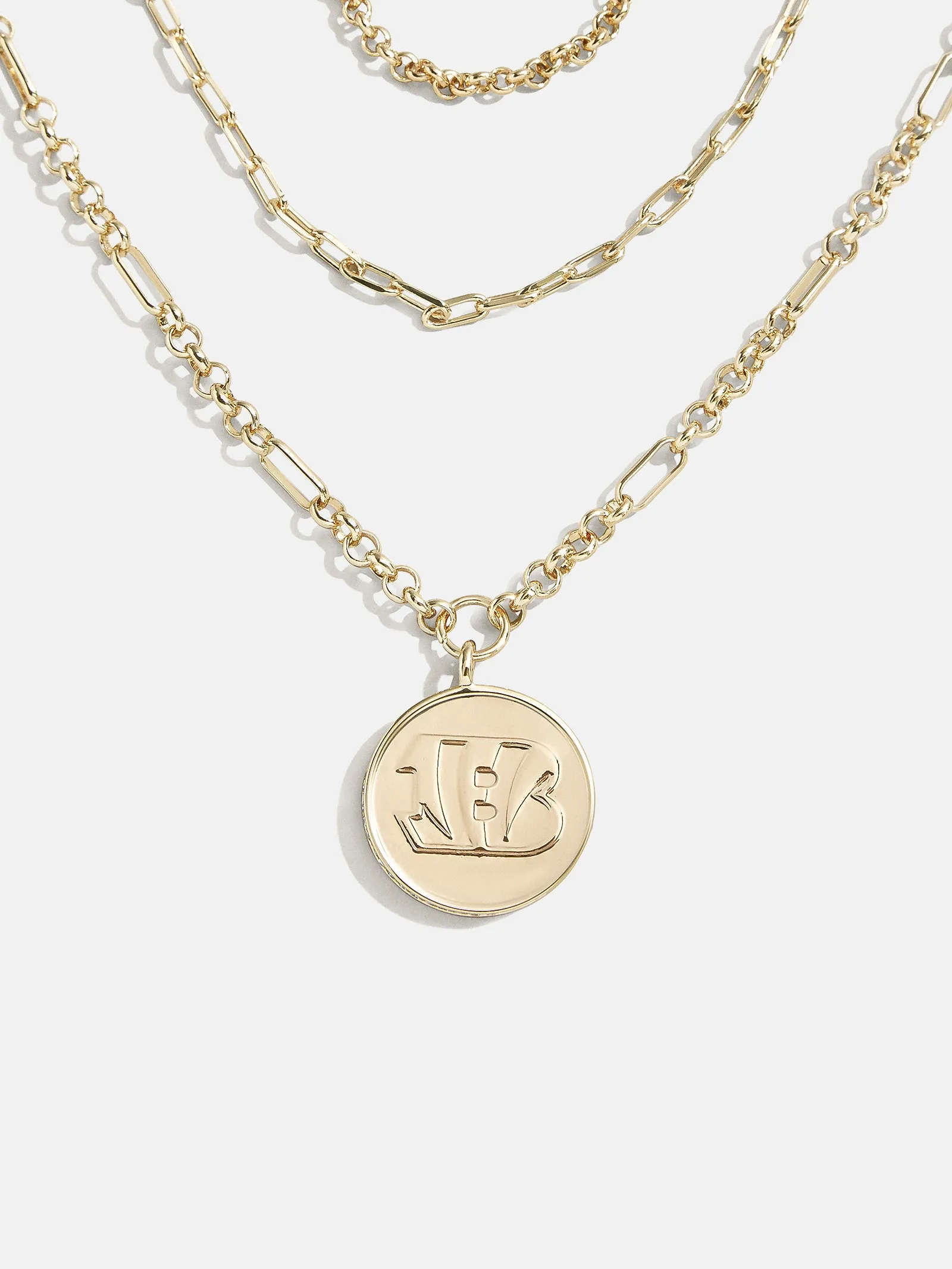 WEAR By Erin Andrews X BaubleBar Cincinnati Bengals Necklace Set - Cincinnati Bengals sold by BaubleBar
