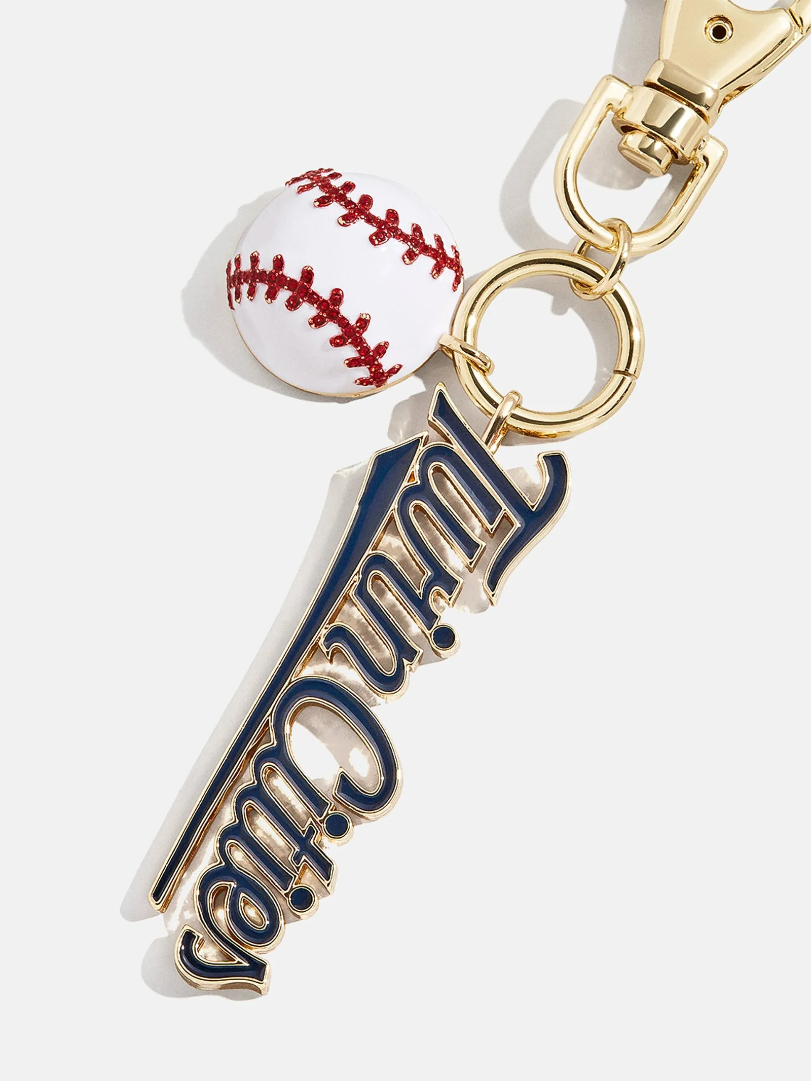 WEAR By Erin Andrews X BaubleBar Minnesota Twins Keychain - Minnesota Twins sold by BaubleBar product image thumbnail 3