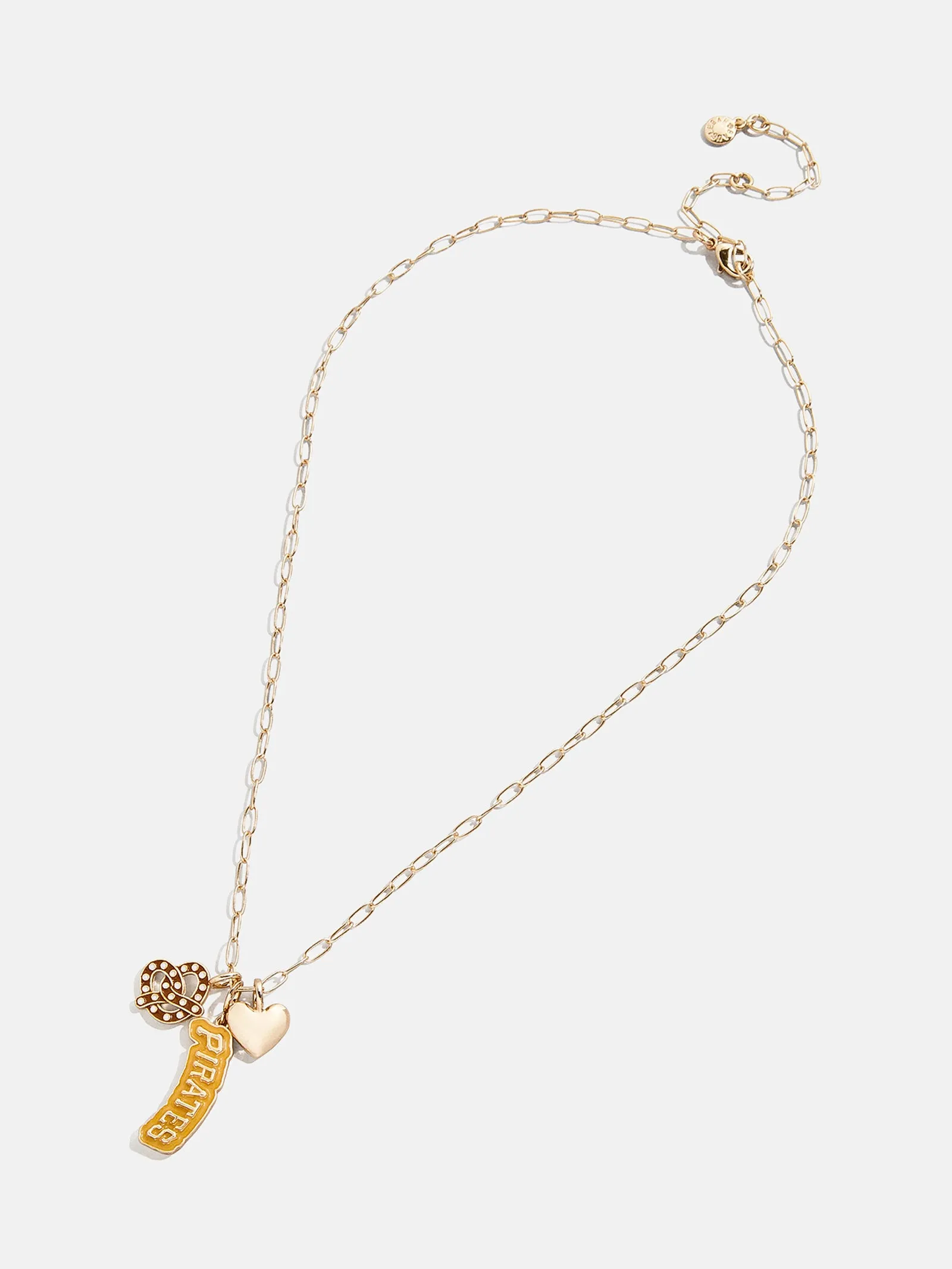 WEAR By Erin Andrews X BaubleBar Pittsburgh Pirates Charm Necklace - Pittsburgh Pirates sold by BaubleBar product image thumbnail 3