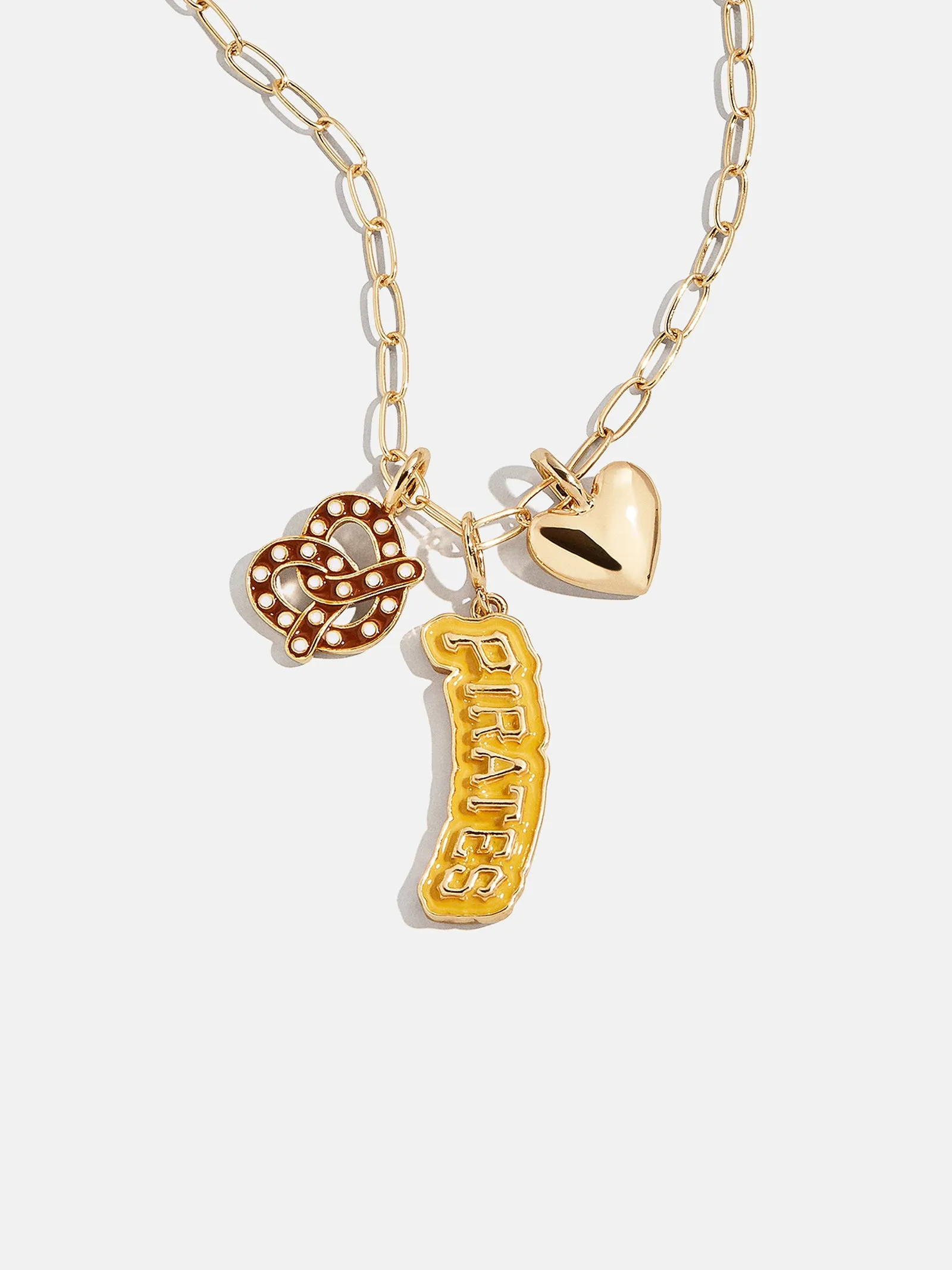 WEAR By Erin Andrews X BaubleBar Pittsburgh Pirates Charm Necklace - Pittsburgh Pirates sold by BaubleBar