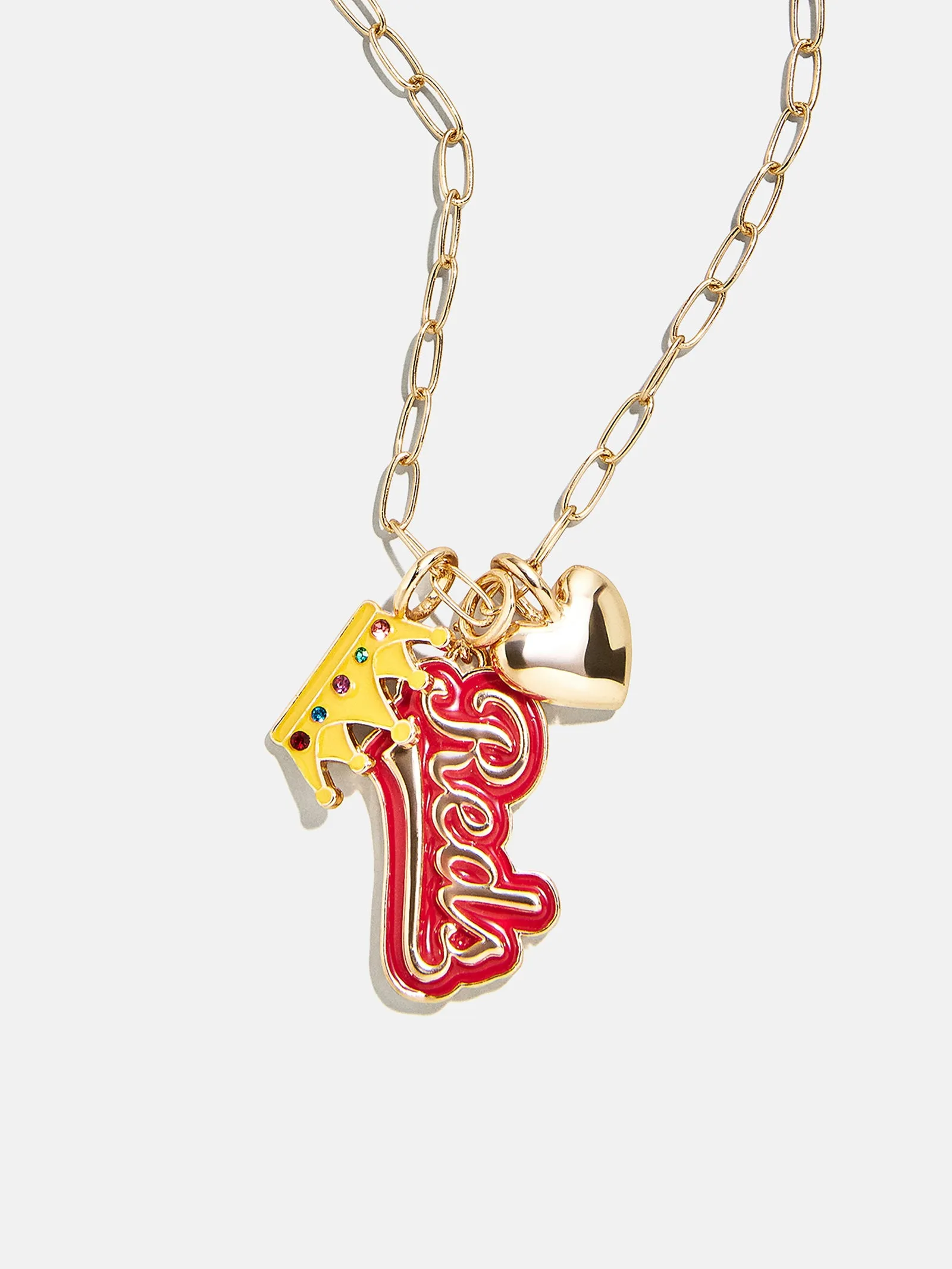 WEAR By Erin Andrews X BaubleBar Cincinnati Reds Charm Necklace - Cincinnati Reds sold by BaubleBar