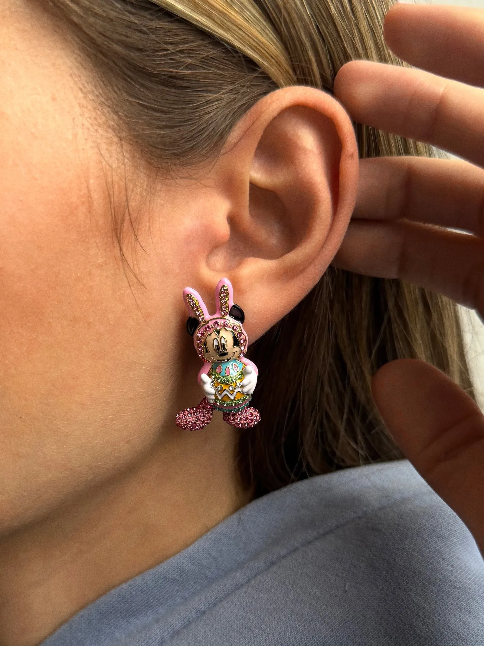 Disney Mickey Mouse Easter Earrings - Mickey Mouse sold by BaubleBar product image thumbnail 2