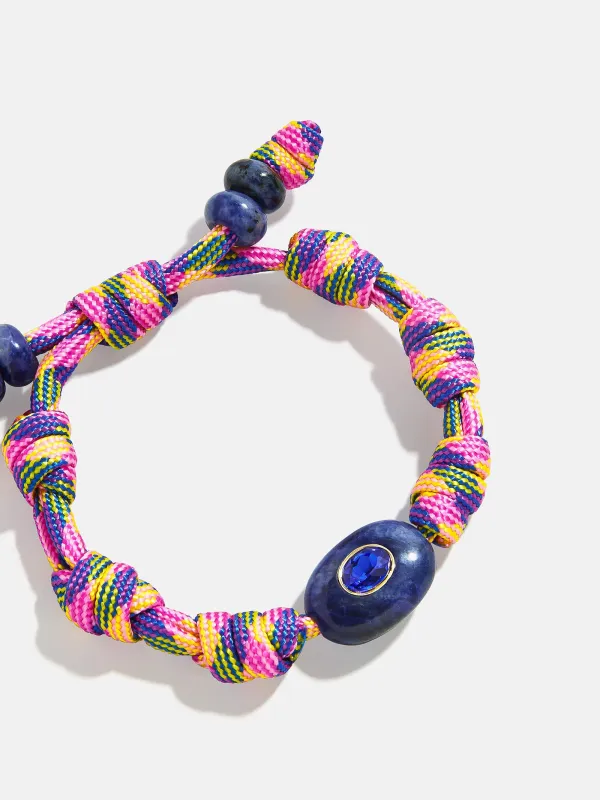 True Aura Semi-Precious Paracord Bracelet - Sodalite sold by BaubleBar
