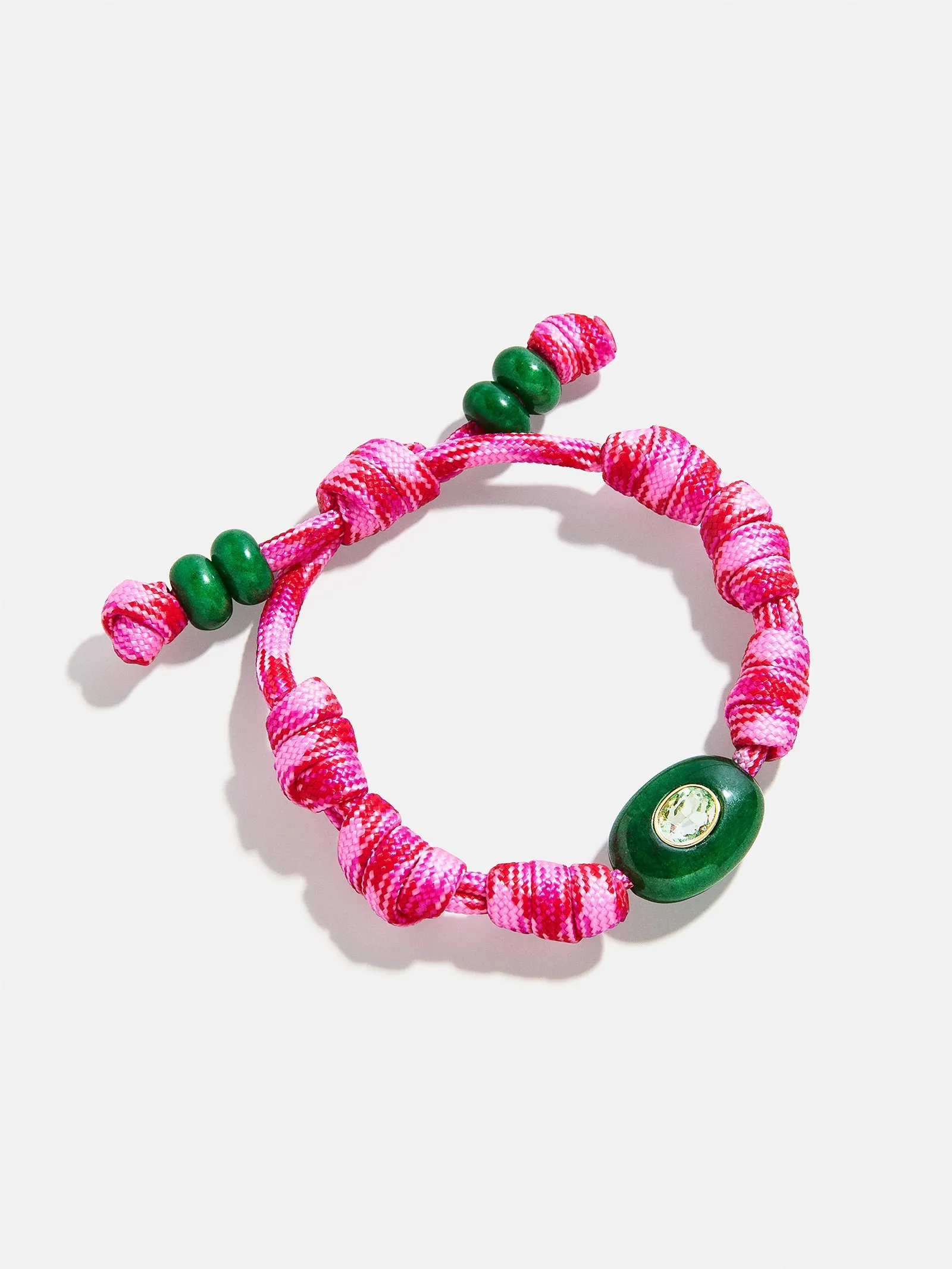 True Aura Semi-Precious Paracord Bracelet - Jade sold by BaubleBar product image thumbnail 3