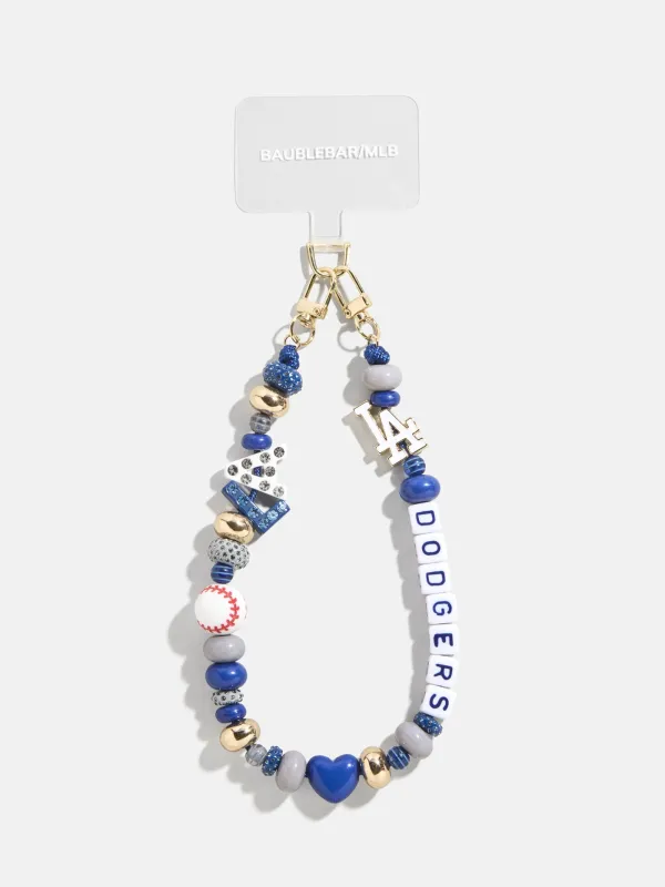 MLB Phone Charm - Los Angeles Dodgers made by BaubleBar