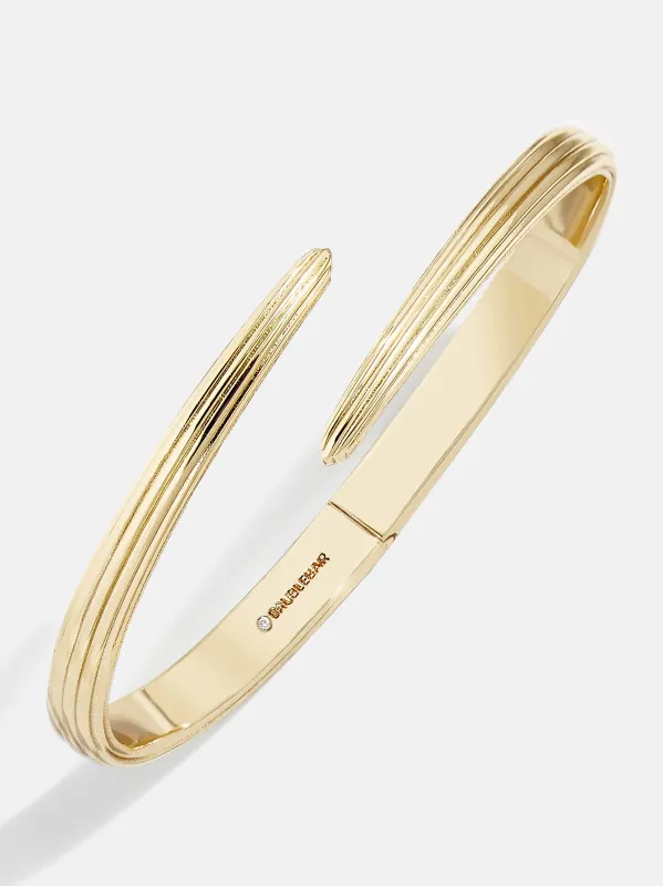 Melissa Cuff Bracelet - Gold made by BaubleBar