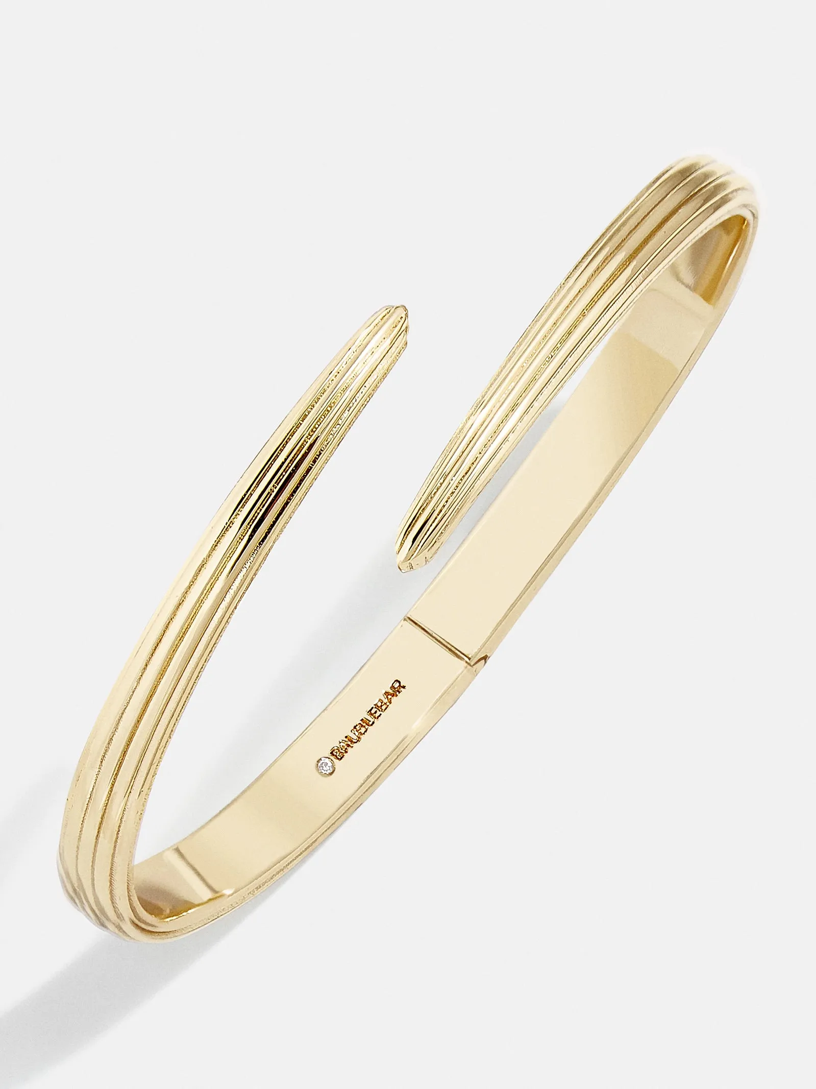 Melissa Cuff Bracelet - Gold sold by BaubleBar