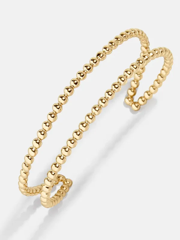 Lana Cuff Bracelet - Gold made by BaubleBar