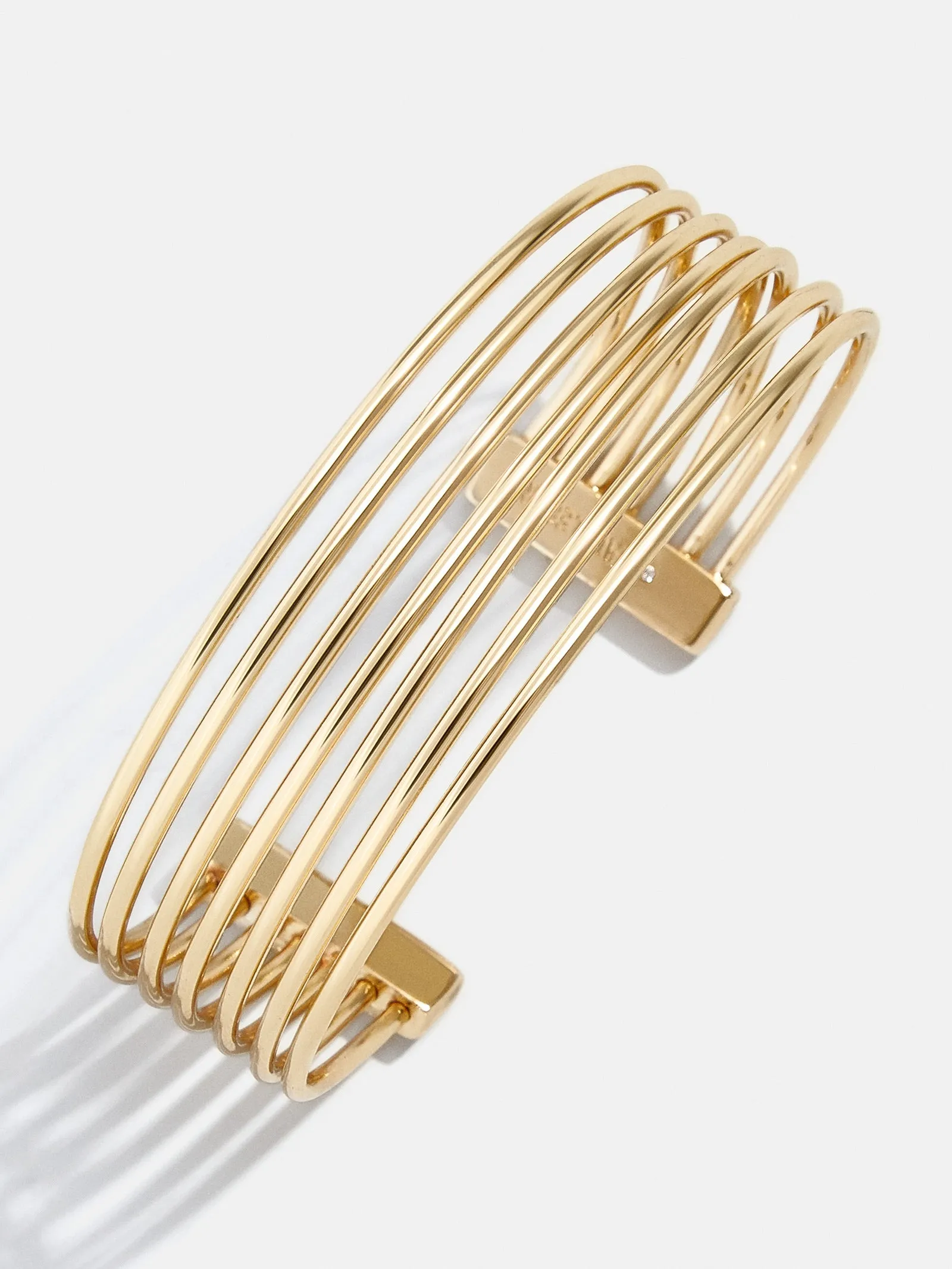 Kaity Cuff Bracelet - Gold sold by BaubleBar