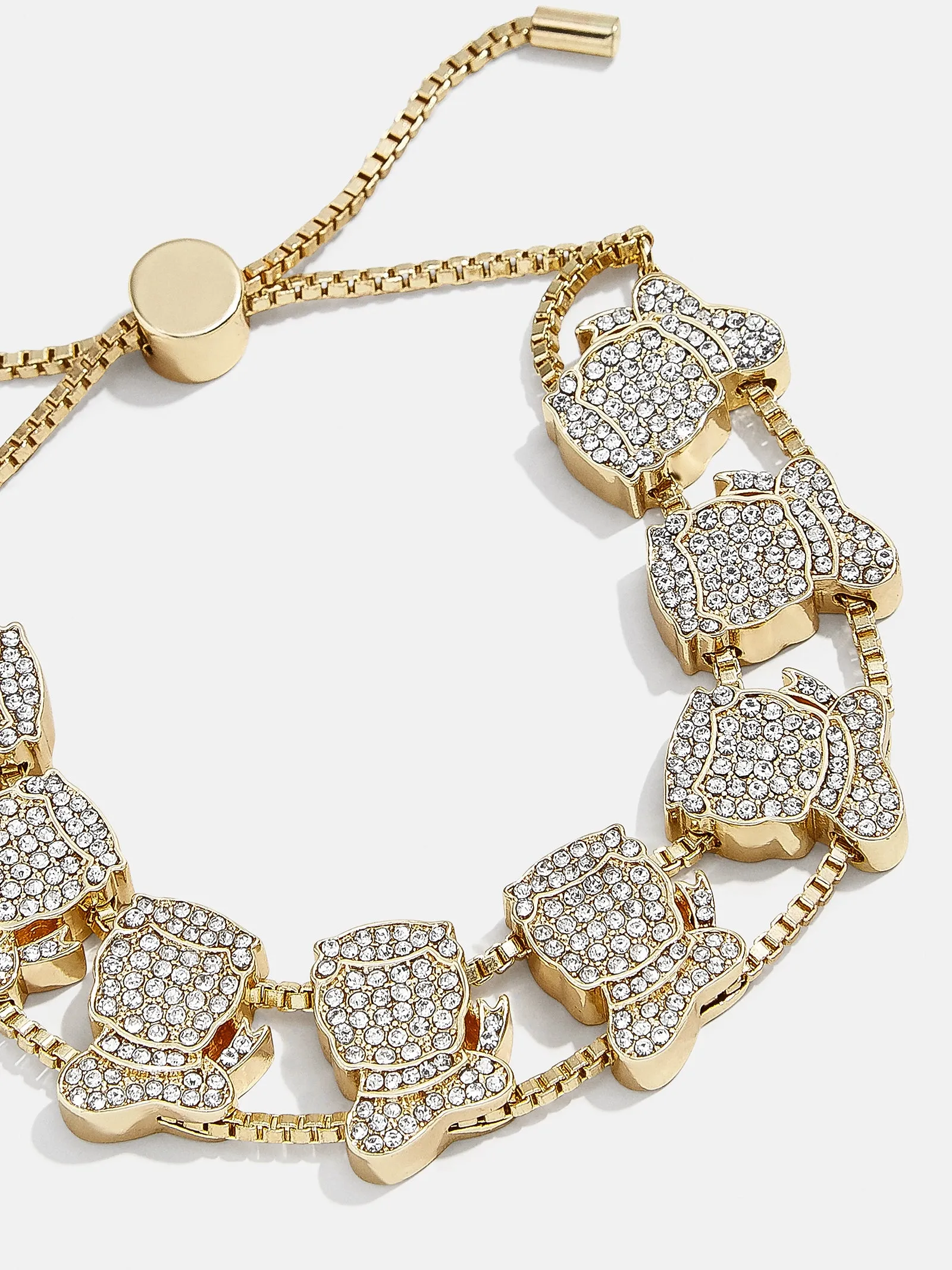 Disney Icon Slider Bracelet - Gold/Pavé sold by BaubleBar product image thumbnail 3