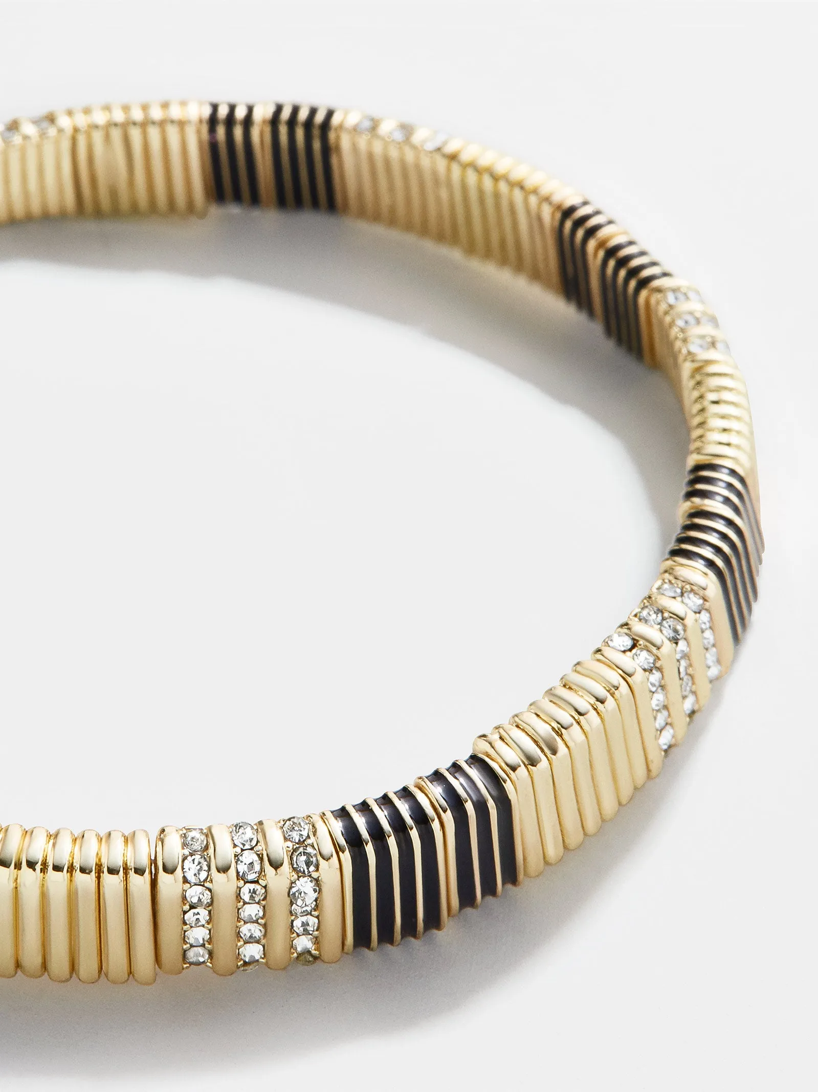 Enamel Tile Bracelet - Black sold by BaubleBar