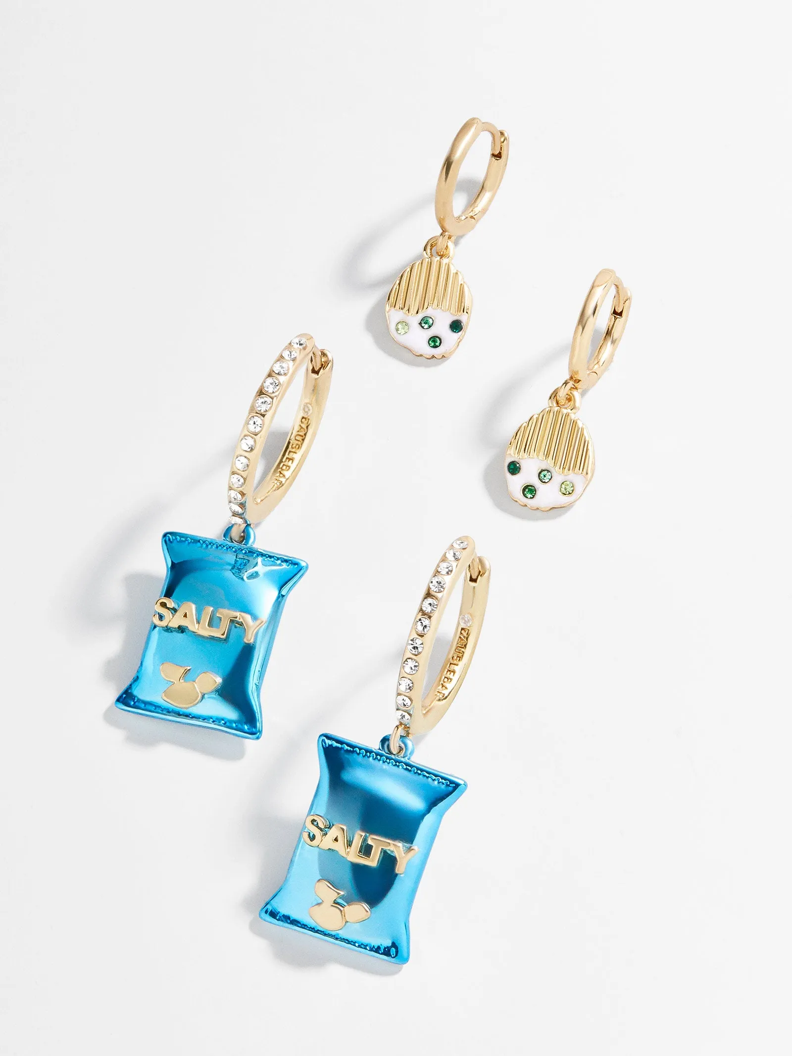 Double Dip Earring Set - Blue sold by BaubleBar
