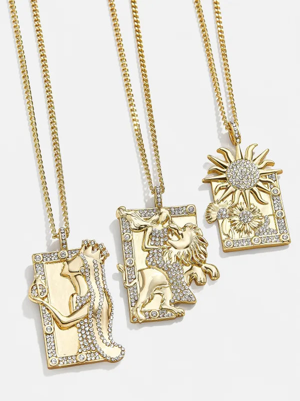 Tarot Medallion Necklace - Empress Medallion made by BaubleBar