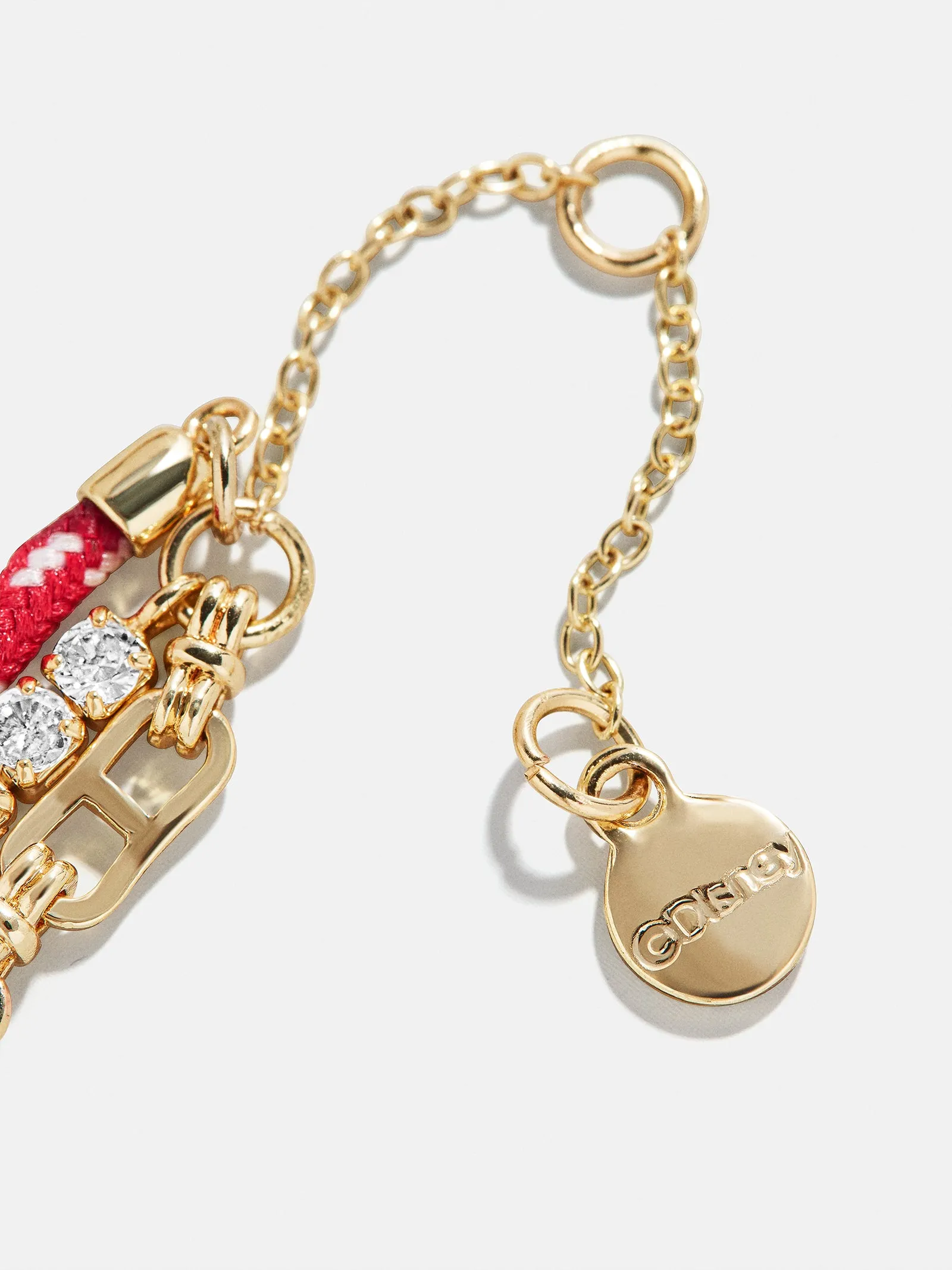 Disney Mickey Mouse Layered Bracelet - Gold/Red sold by BaubleBar product image thumbnail 5
