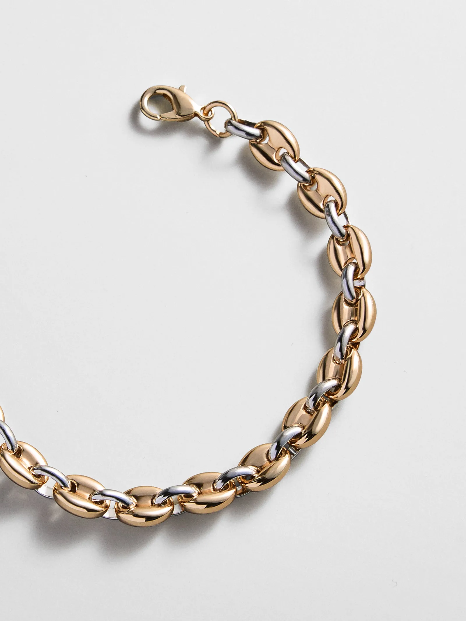 Thalia Mixed Metals Bracelet - Gold/Silver sold by BaubleBar