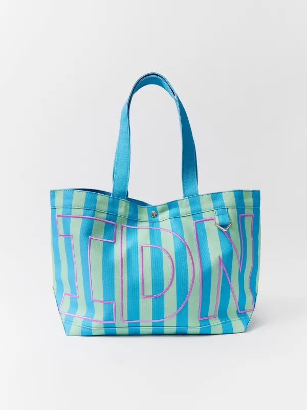 Striped Custom Alpha Tote - Breeze made by BaubleBar
