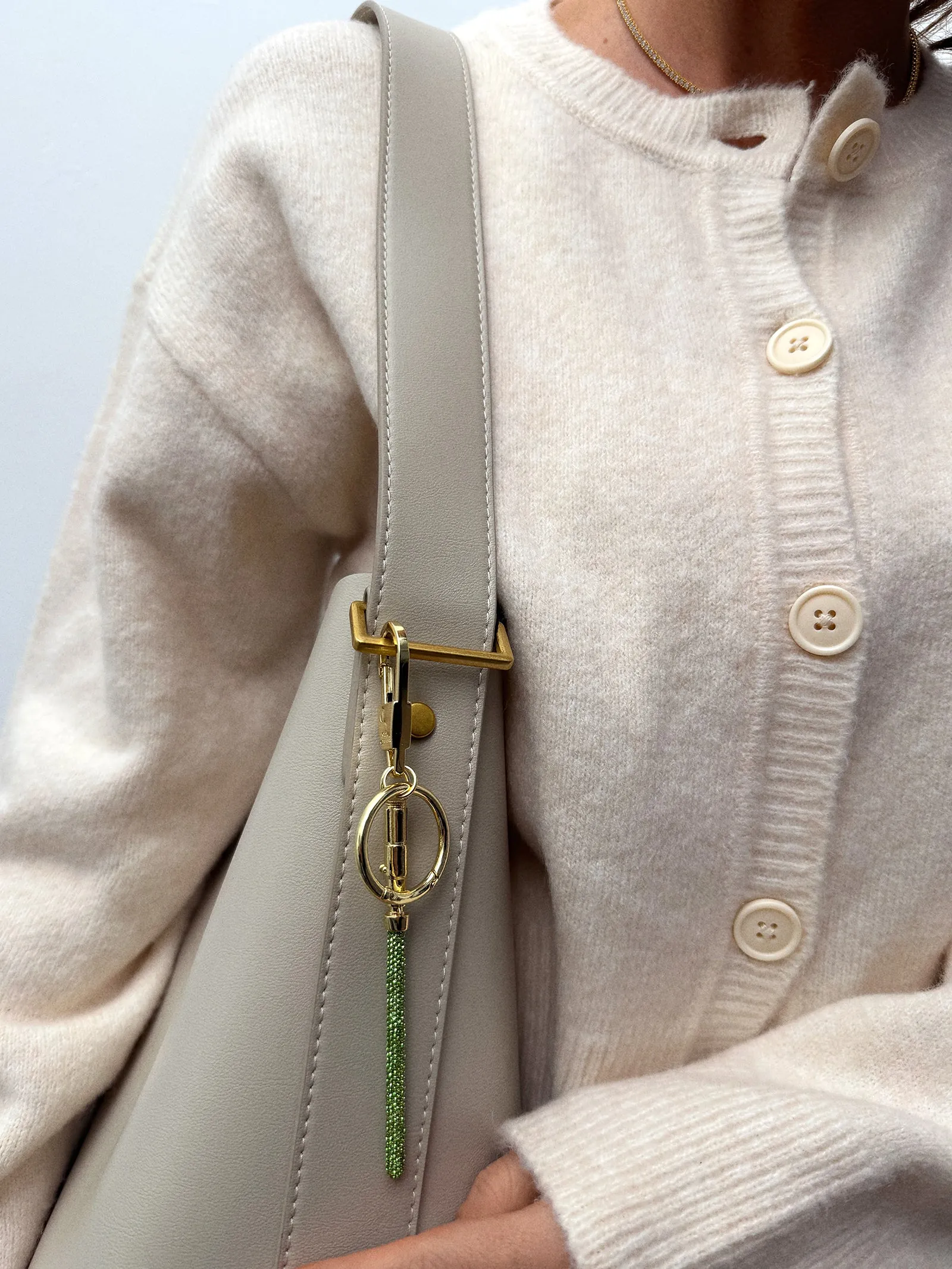 STAR WARS™ Lightsaber Bag Charm - Green sold by BaubleBar product image thumbnail 2