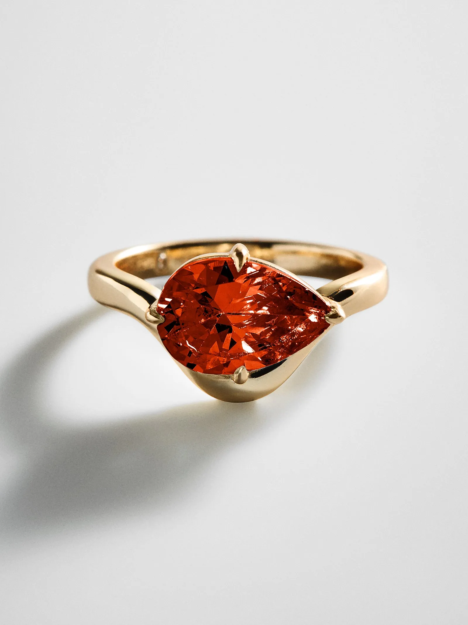 Wavy Custom Birthstone Ring - Gold sold by BaubleBar product image thumbnail 3